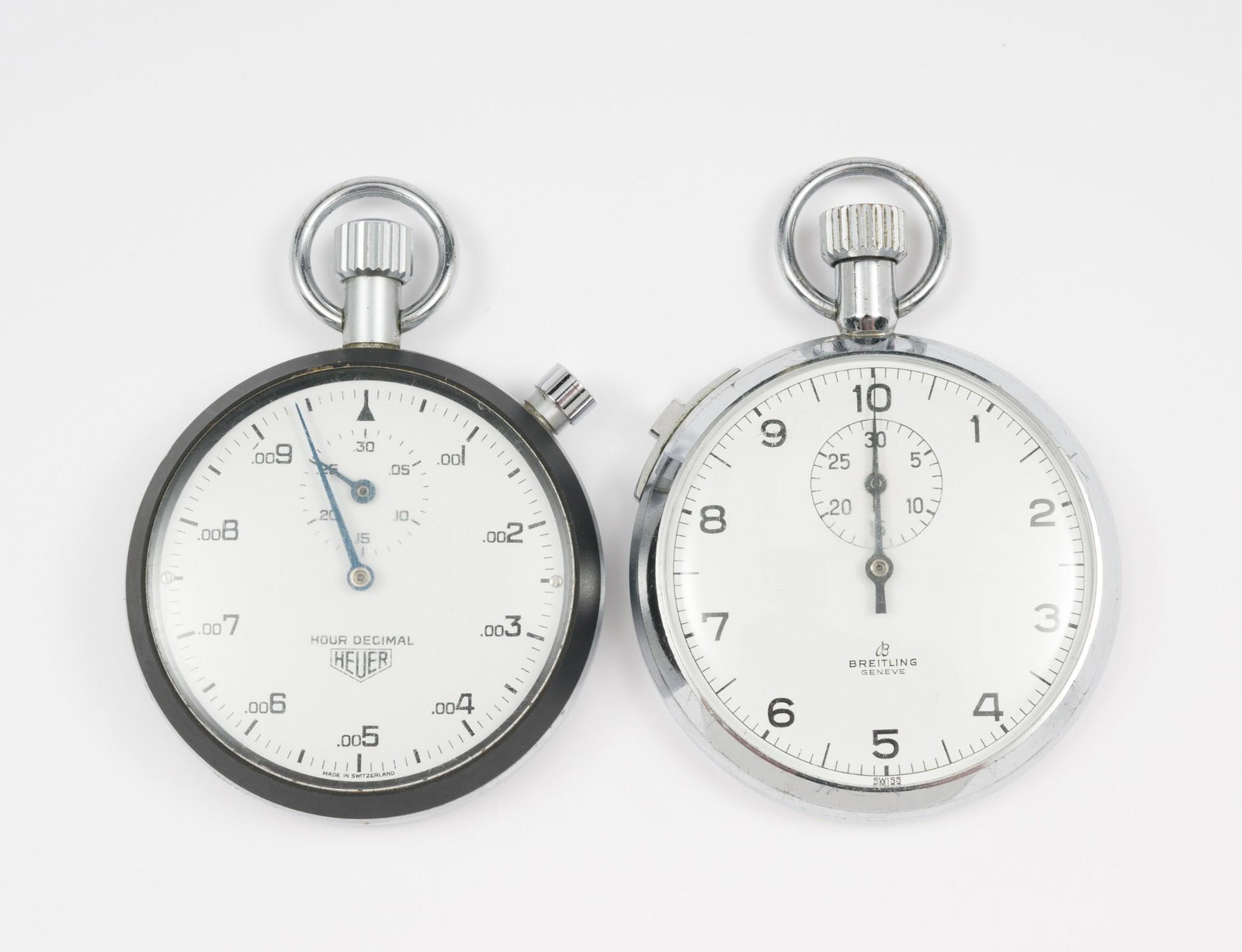 2 Stop Watches; Heuer and Breitling (1 of 9)
