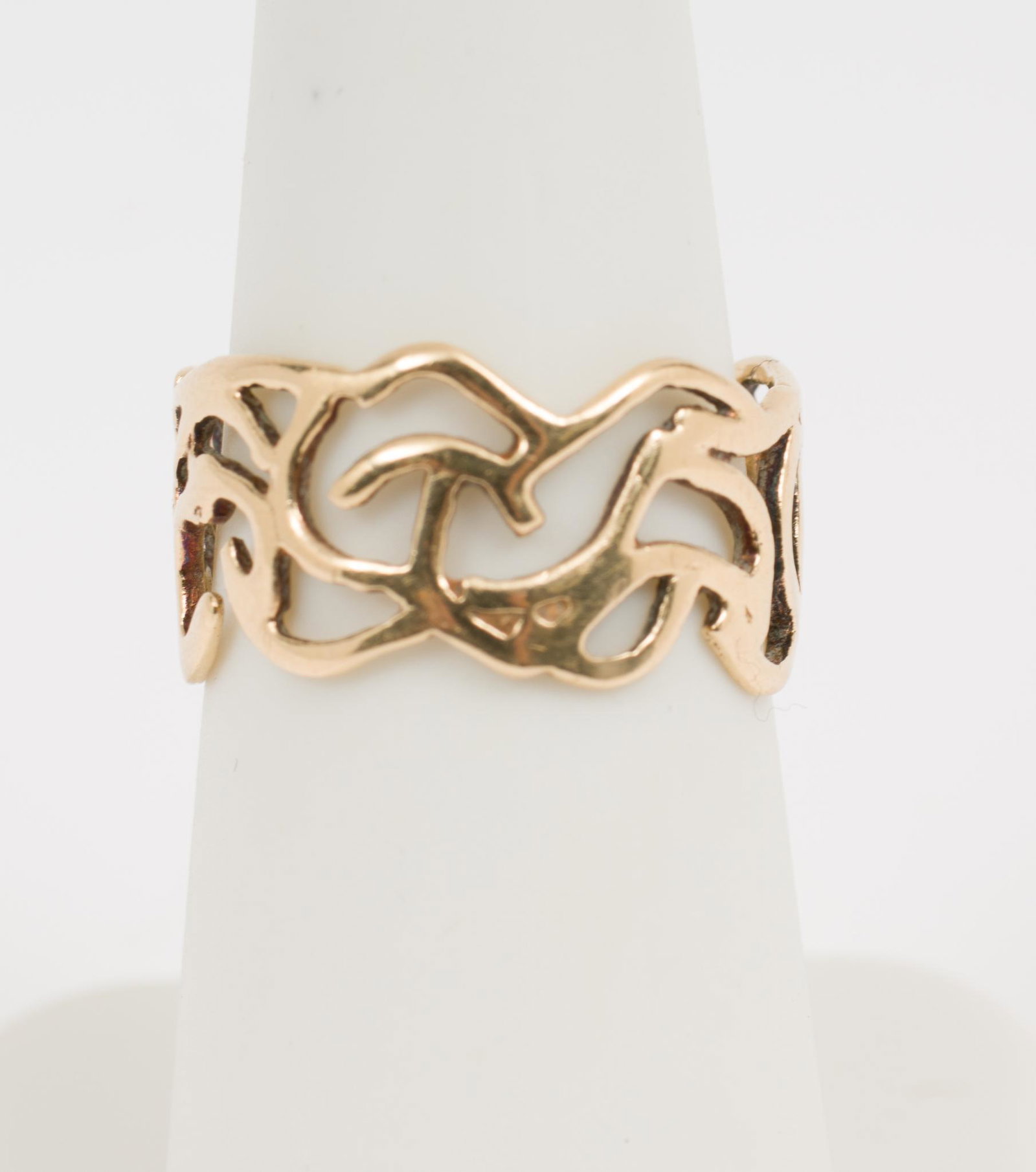 Hand Wrought 14K Gold Ring (1 of 3)