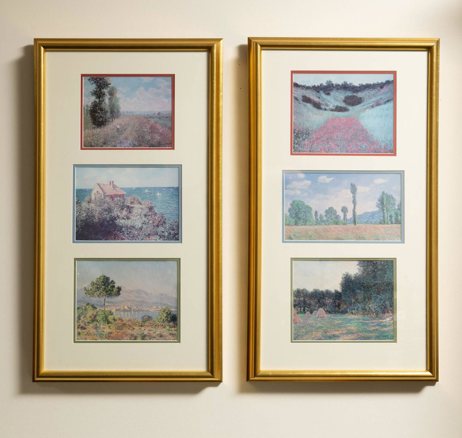 6 Miniature Fine Art Prints Auction