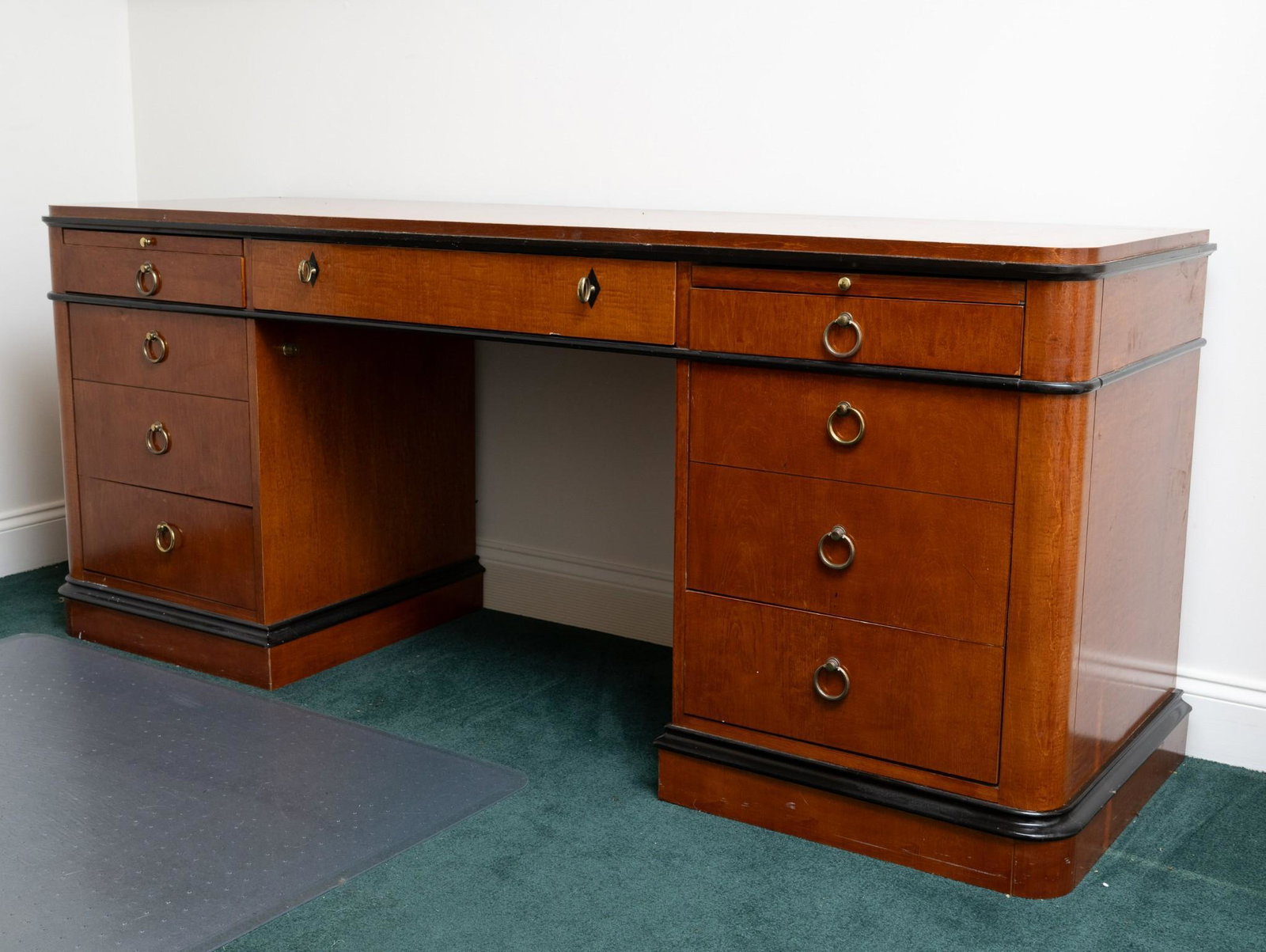 National Mt. Airy Wood Biedermeier Credenza (1 of 6)