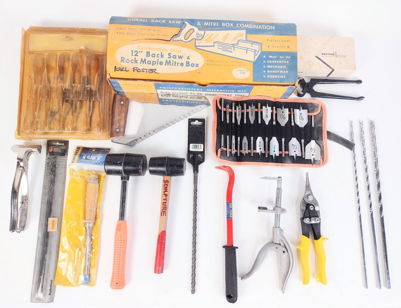 Grouping of Hand Tools incl Drill Bits (1 of 5)