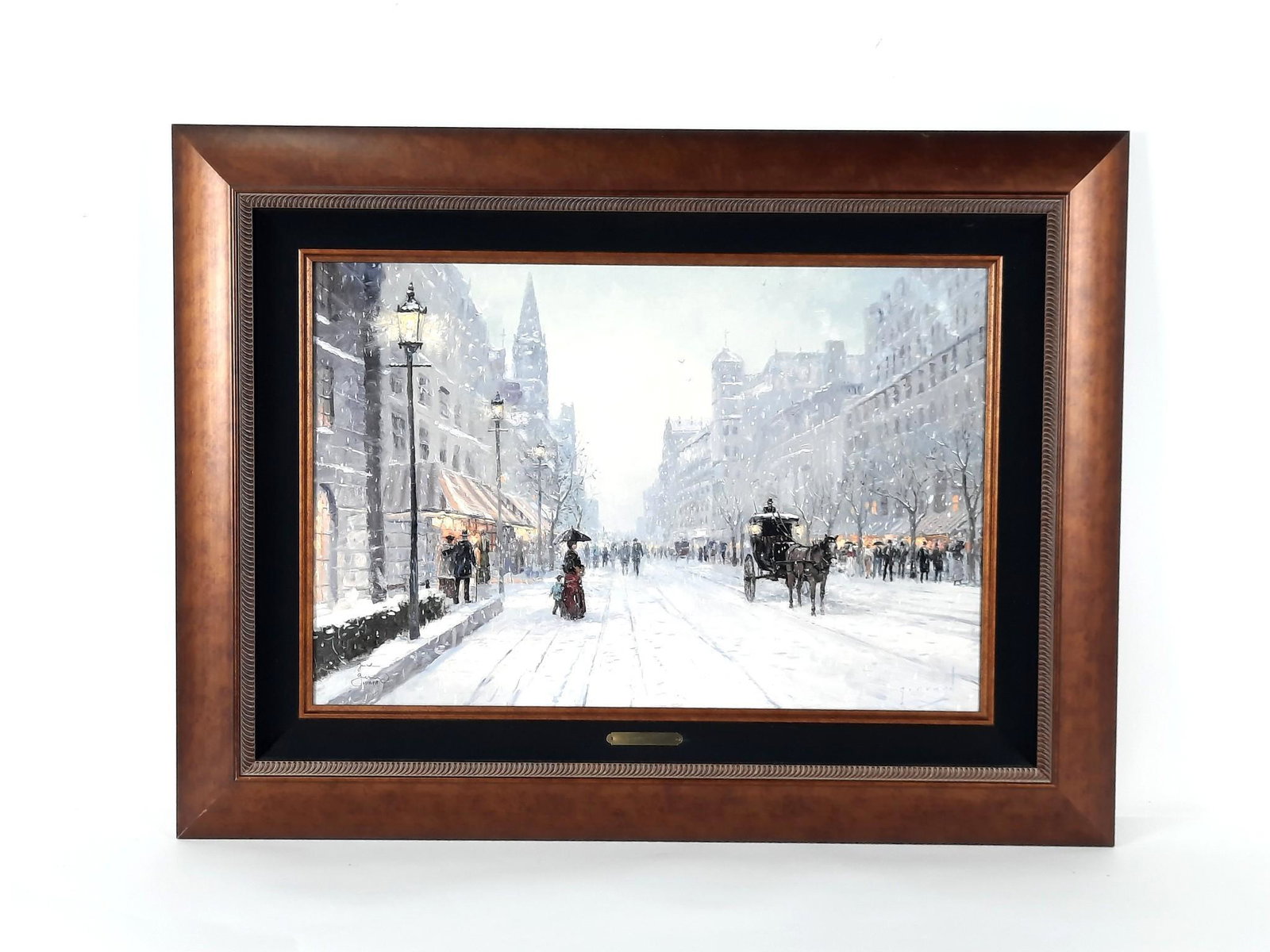 Robert Girrard "Winter's Dusk" Ltd Ed 1 / 170 Print on Canvas (1 of 6)