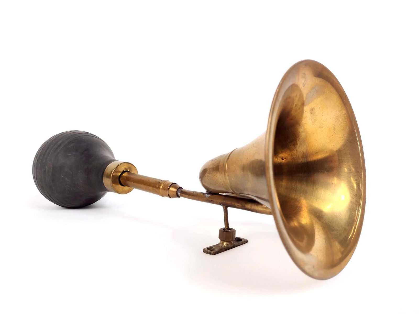 Vintage Brass Car Horn (1 of 3)