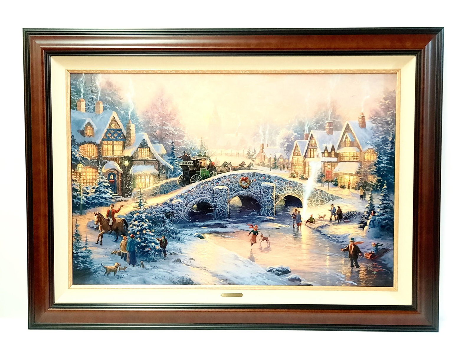 Thomas Kinkade "Painter of Light" Ltd Ed Print on Canvas (1 of 8)