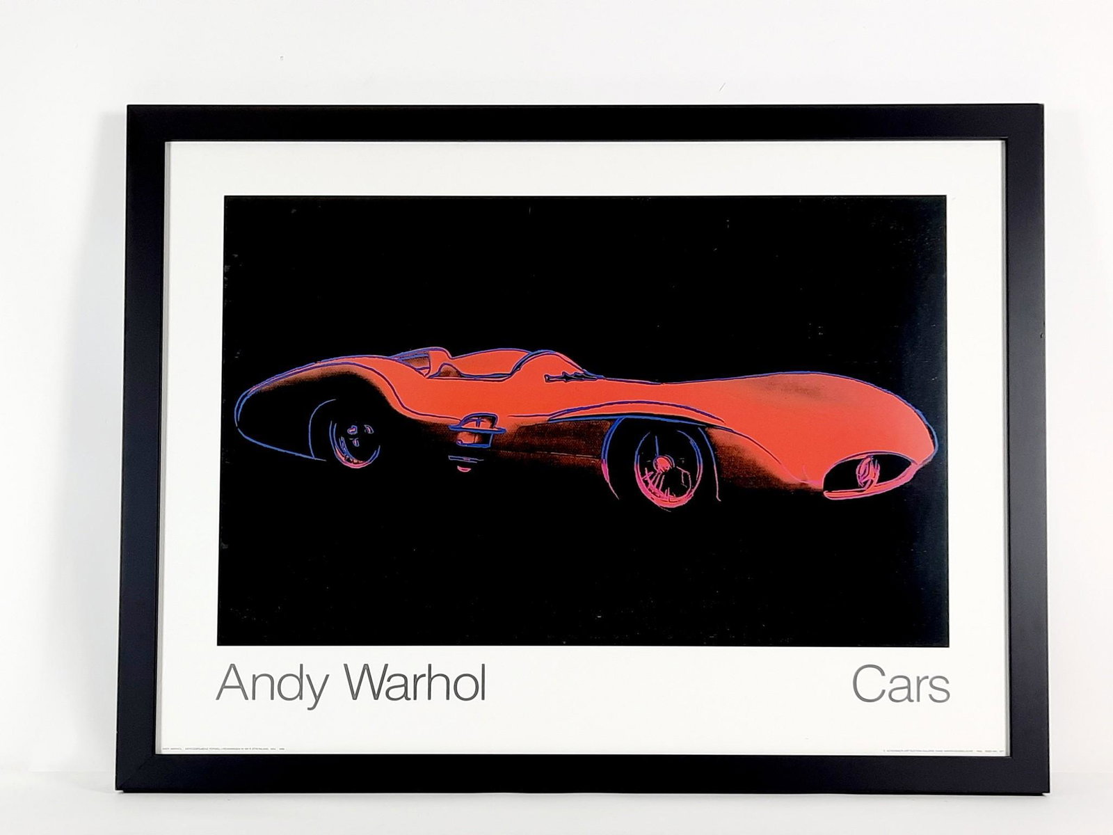 Andy Warhol Mercedes Benz Formel 1 Rennwagen Print (1 of 3)