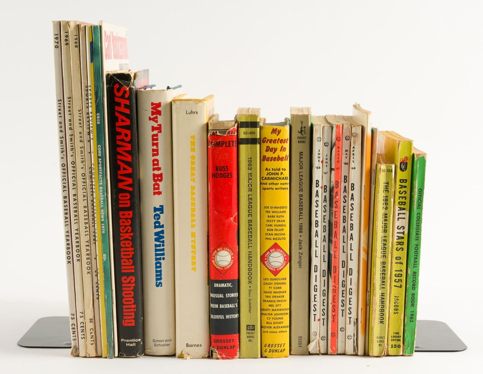 24 Sports Books and Magazines Incl Sharman on Basketball Shooting (1 of 6)