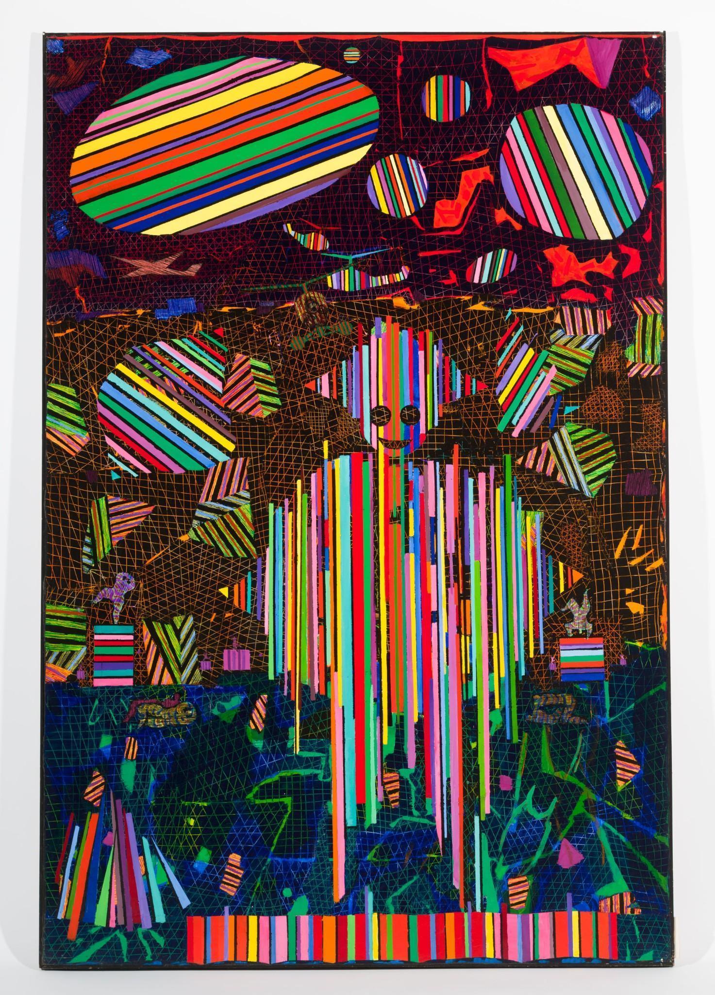 Revington Arthur "Adam Again", 1966 Oversized Painting (1 of 3)