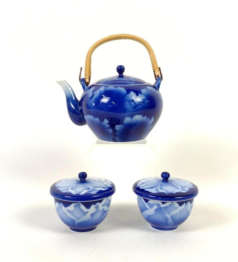 3 Pc Fukagawa Tea Set (1 of 2)
