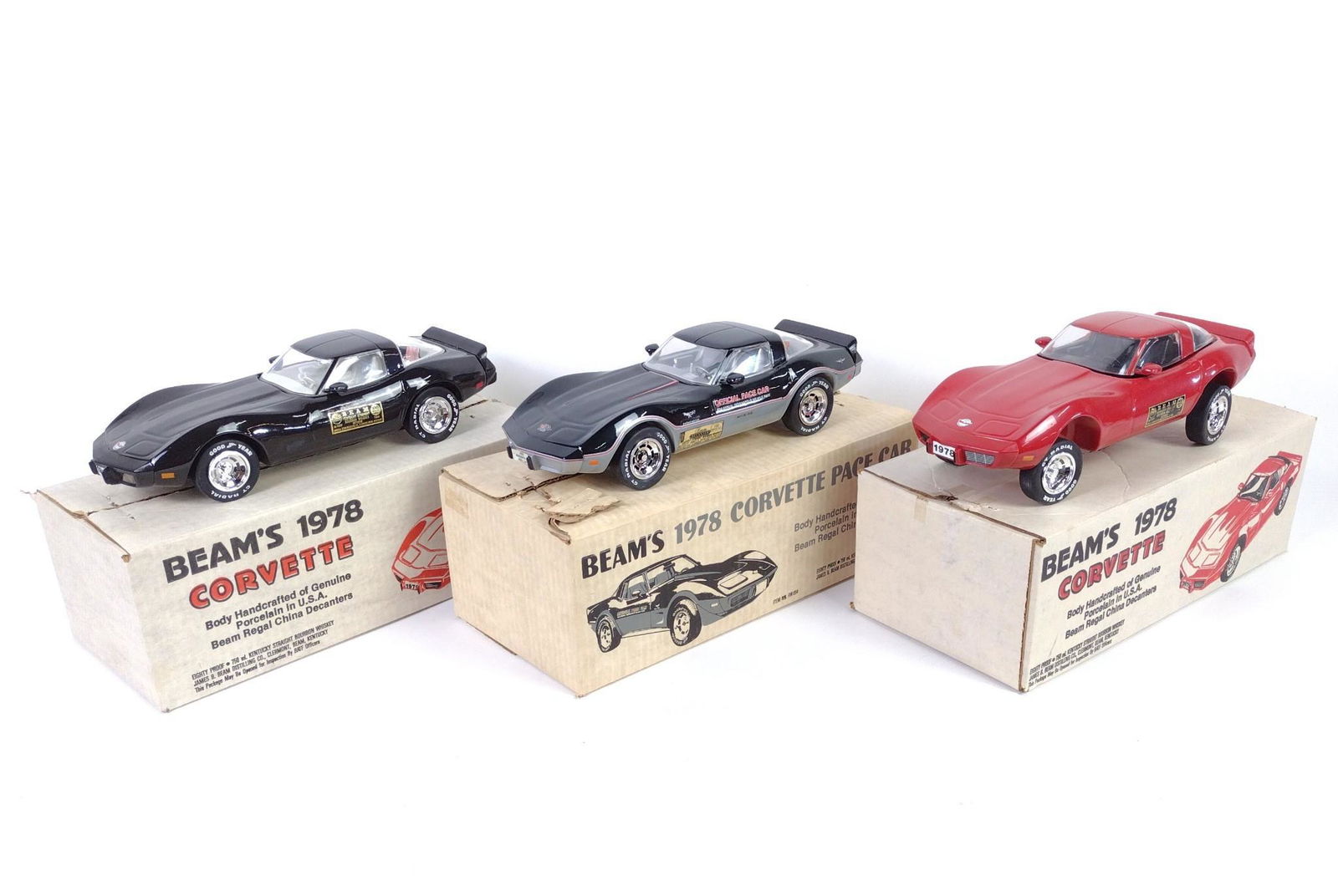 3 Estate 1978 Jim Beam Decanters (1 of 4)