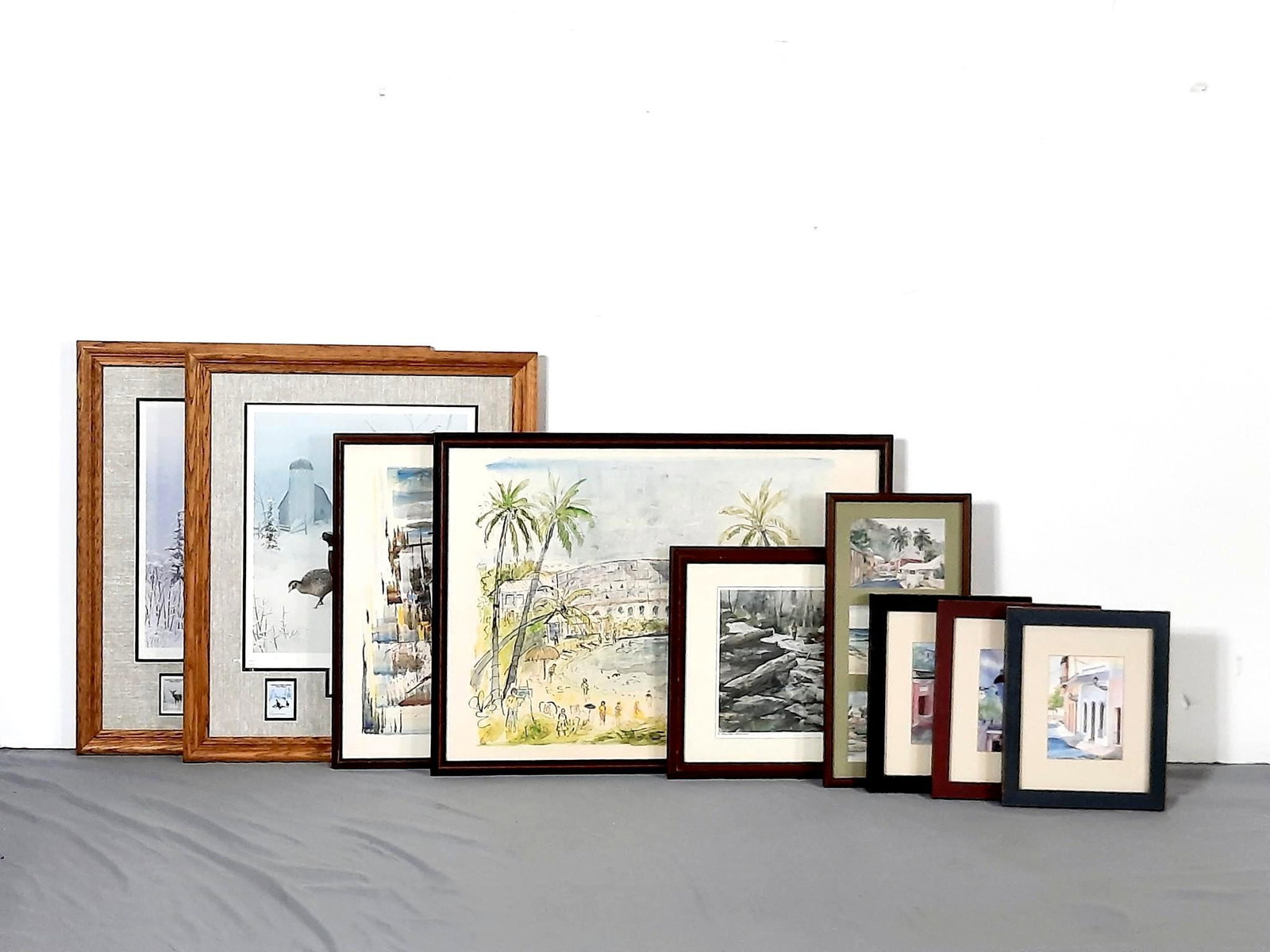 9 Landscape Prints incl Nick Ruggieri Pencil Signed (1 of 20)