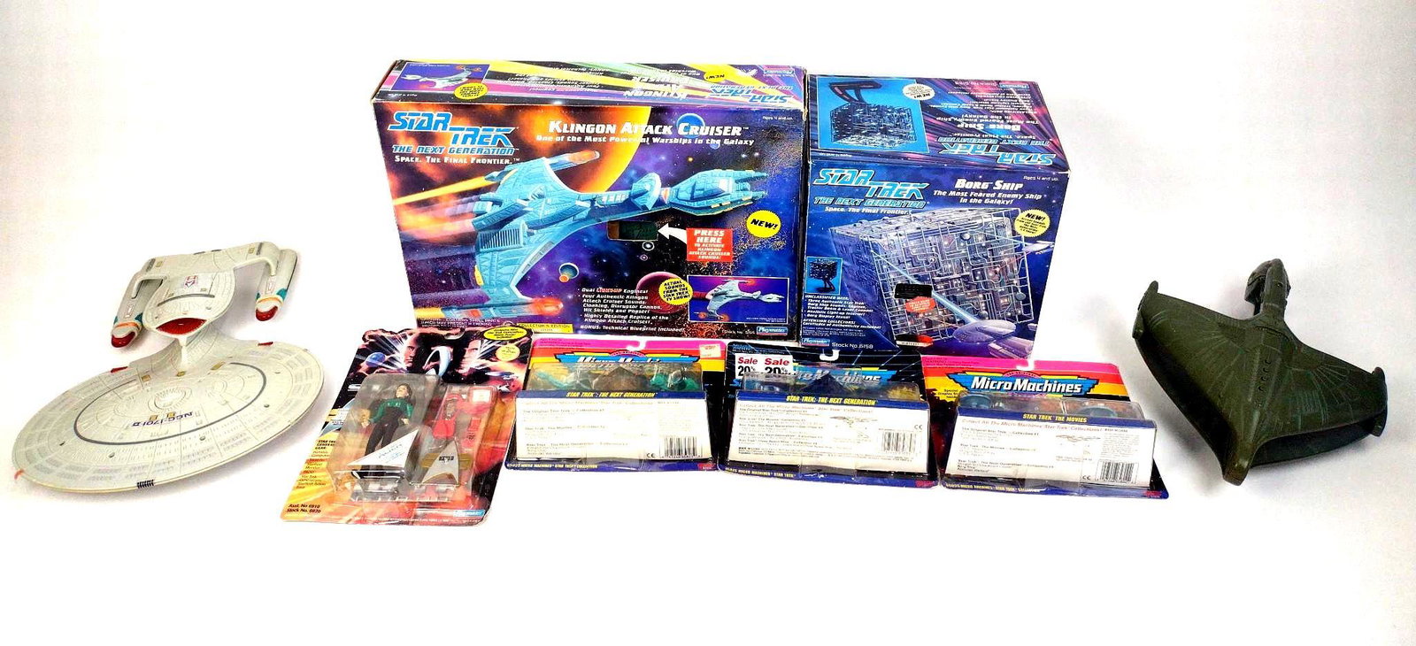 8 Star Trek Toys incl Factory Sealed (1 of 9)