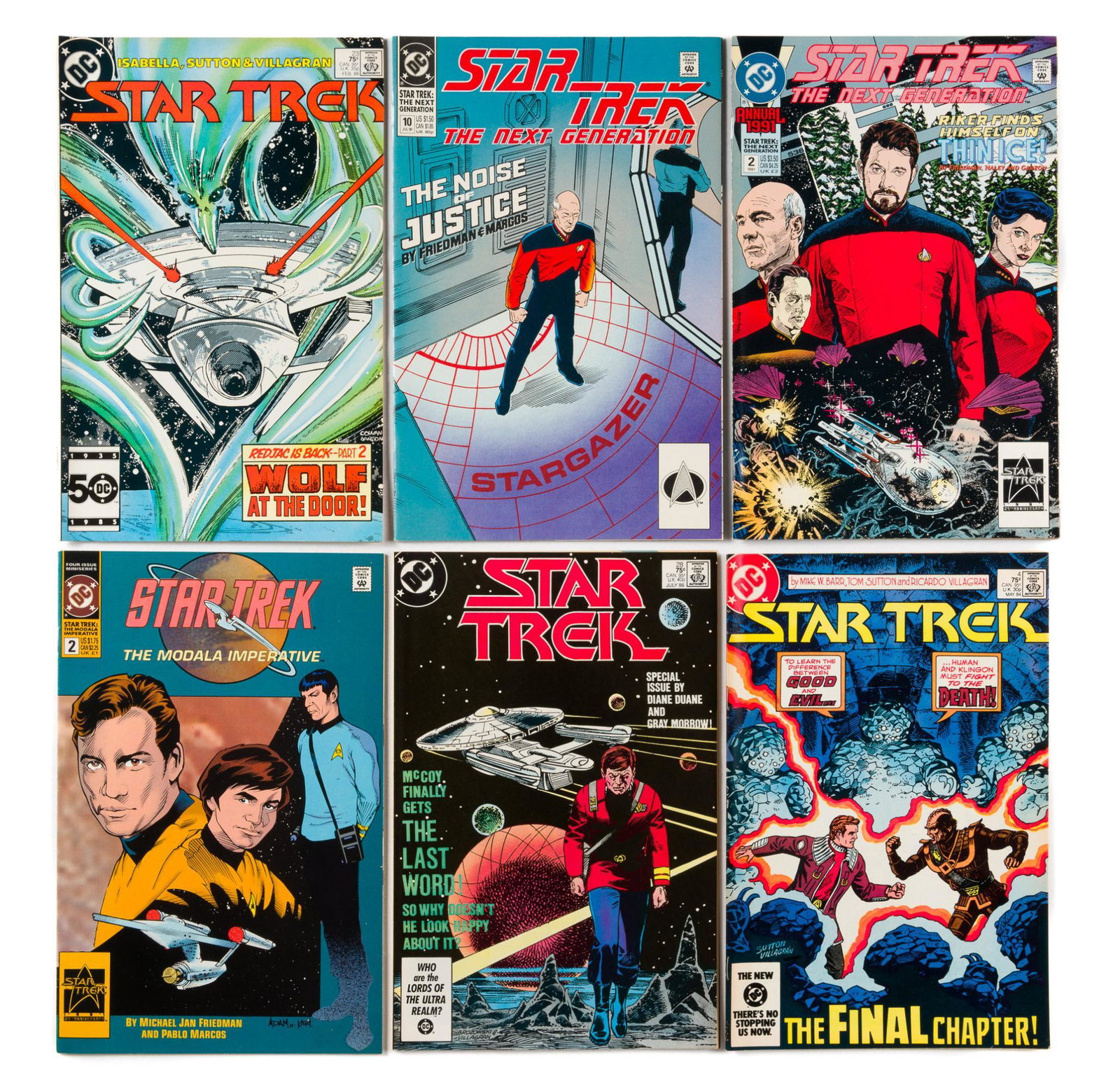 150 Star Trek Comics Incl. DC, Marvel & Malibu Runs (1 of 2)
