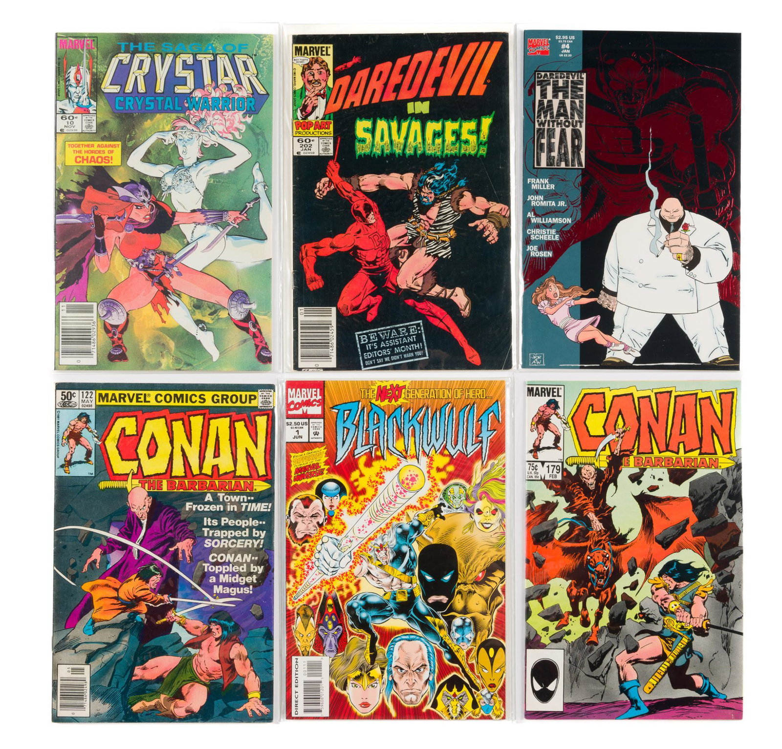 65 Misc. Comics Incl. Black Panther & Conan - Mark Jewelers Editions (1 of 2)