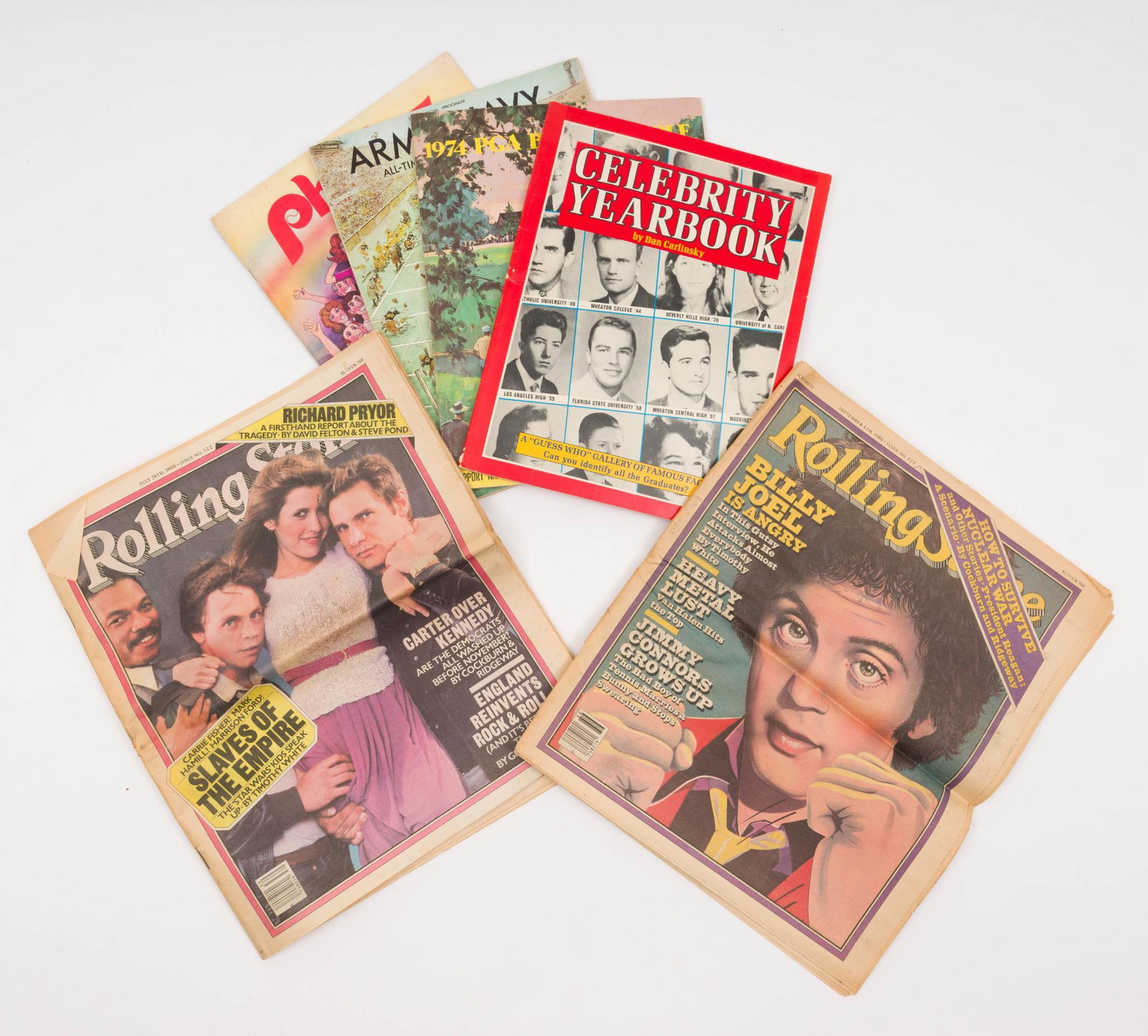 Assorted Magazines & Newspapers Incl. Sports, Celebrities, Billy Joel, Star Wars (1 of 2)