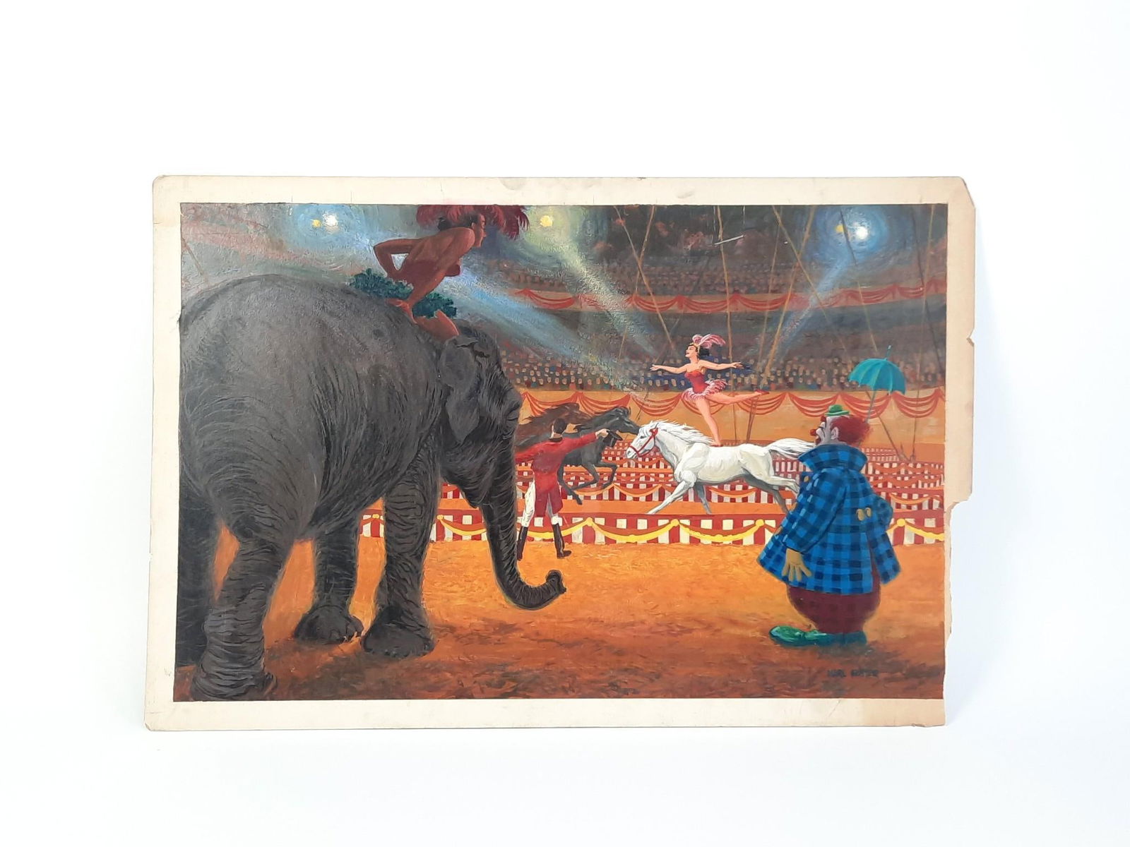 Karl Foster Circus Painting (1 of 2)