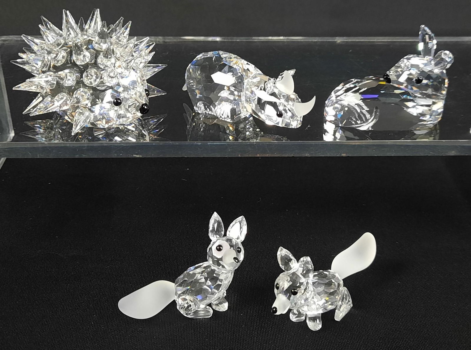 5 Swarovski Figurines incl Rhino (1 of 7)