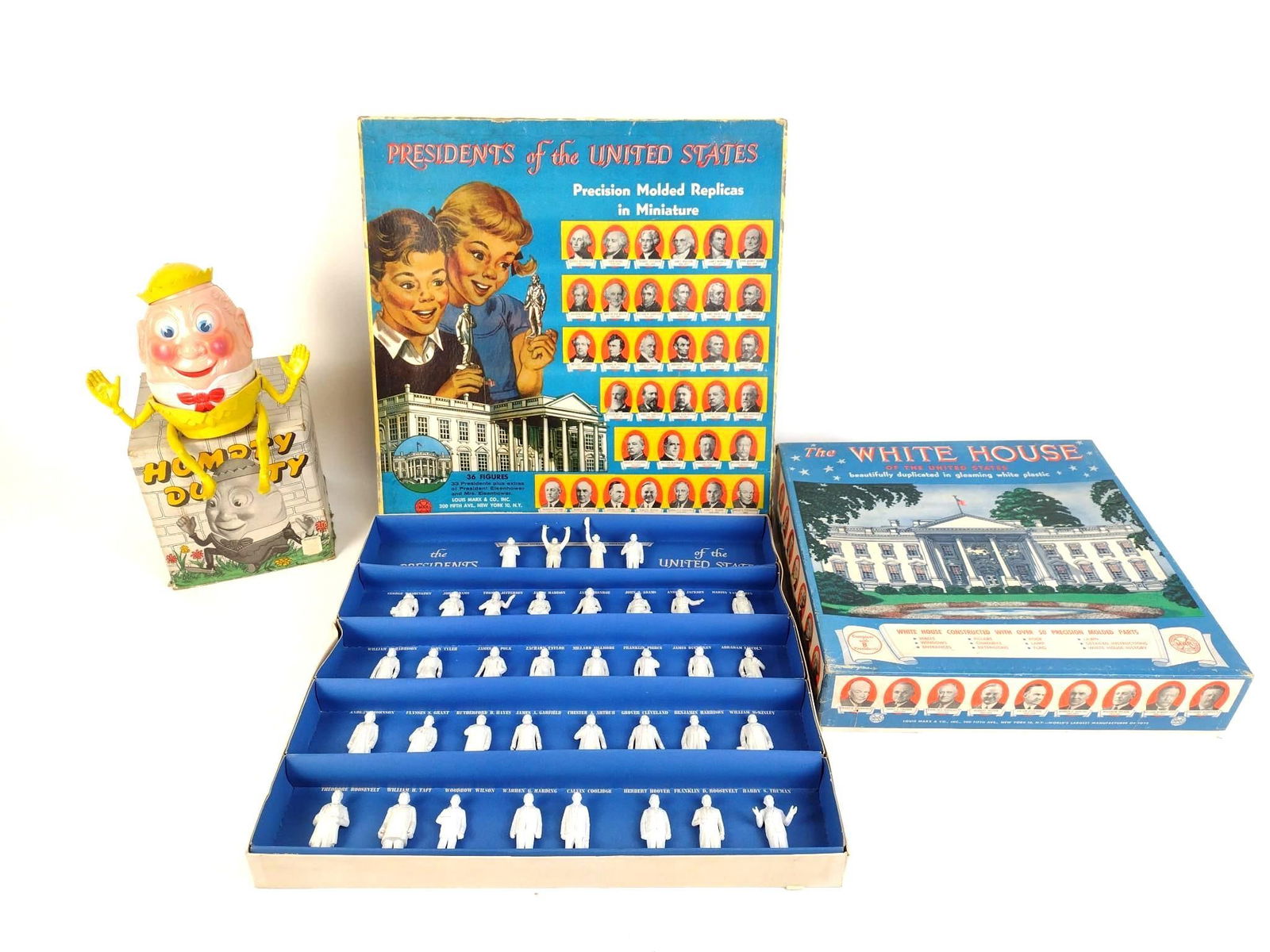 3 Vintage Toys / Games incl Humpty Dumpty (1 of 6)