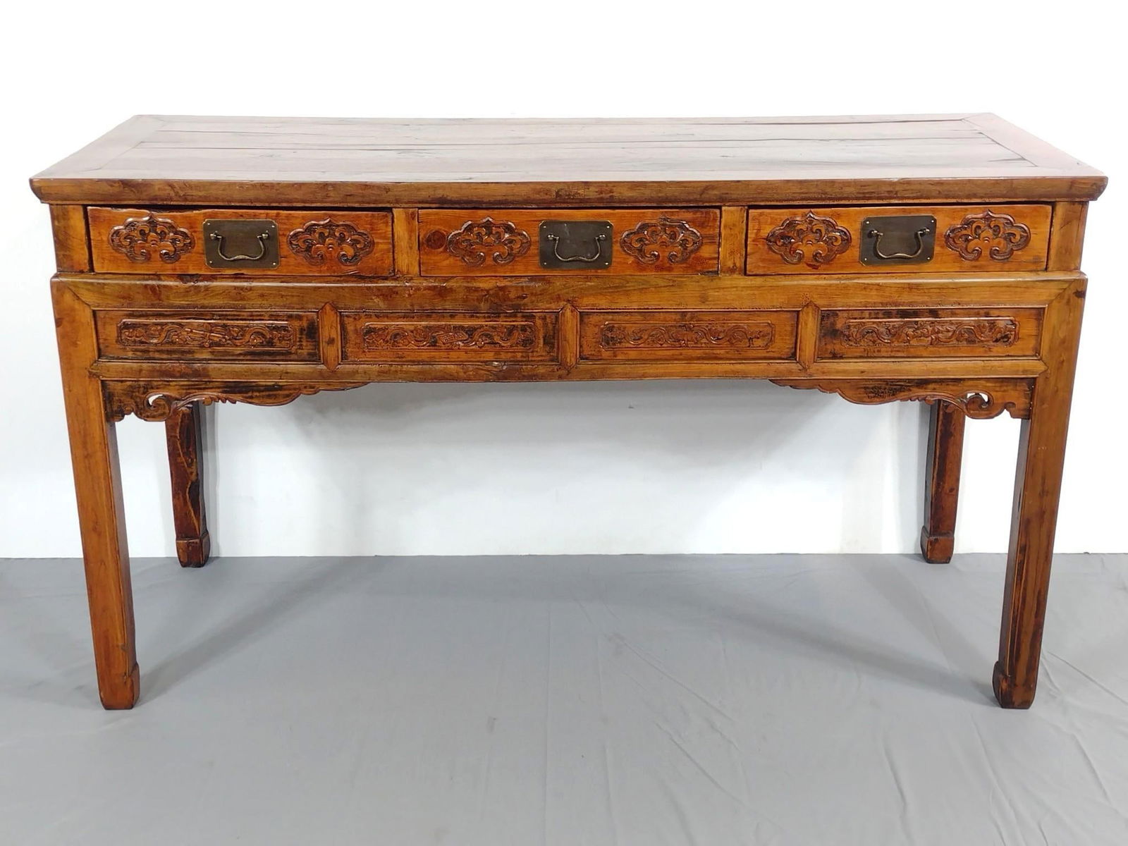 Chinese Carved Sideboard (1 of 8)