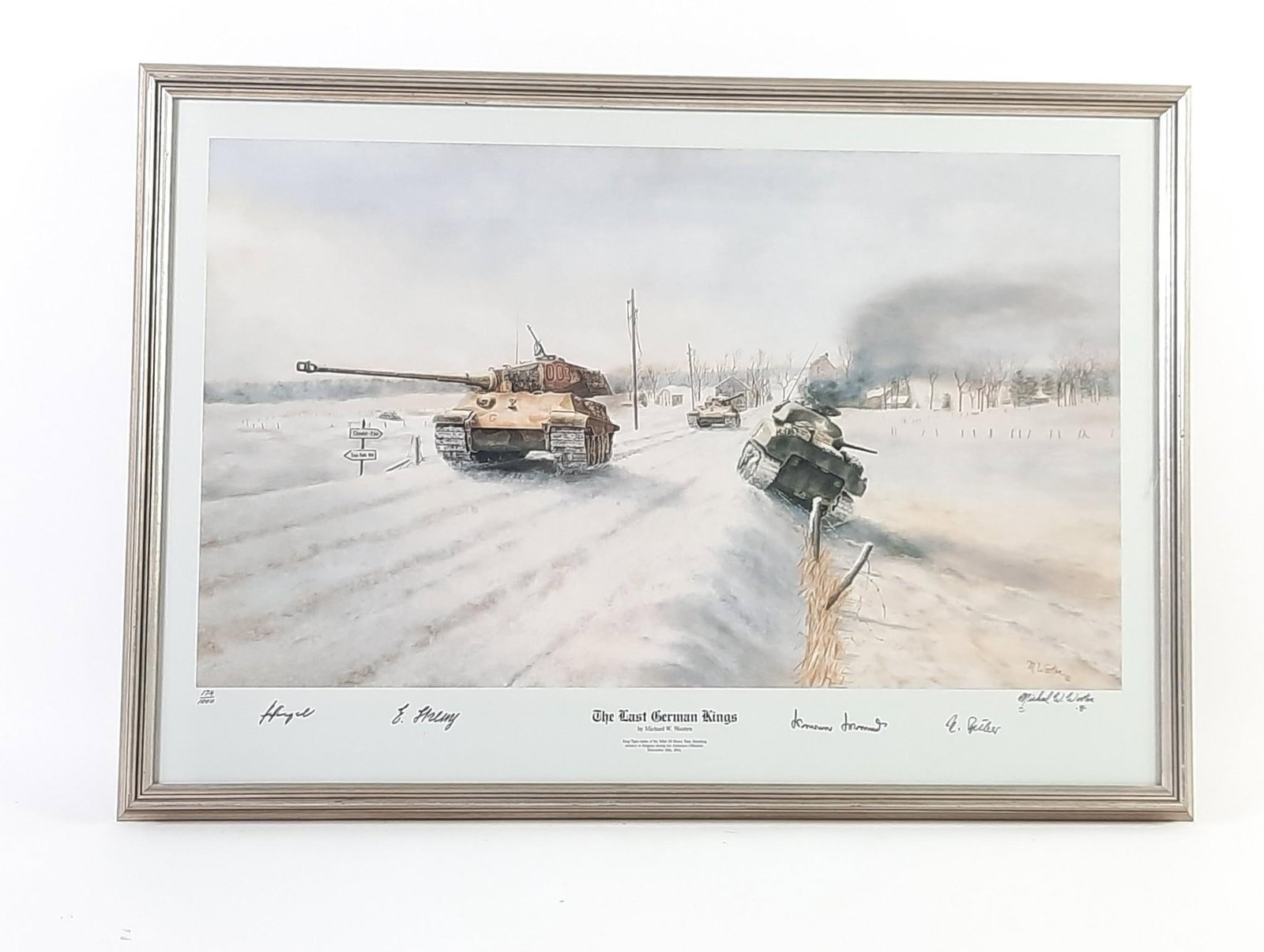 Michael Wooten "The Last German Kings" Ltd Ed Print (1 of 6)