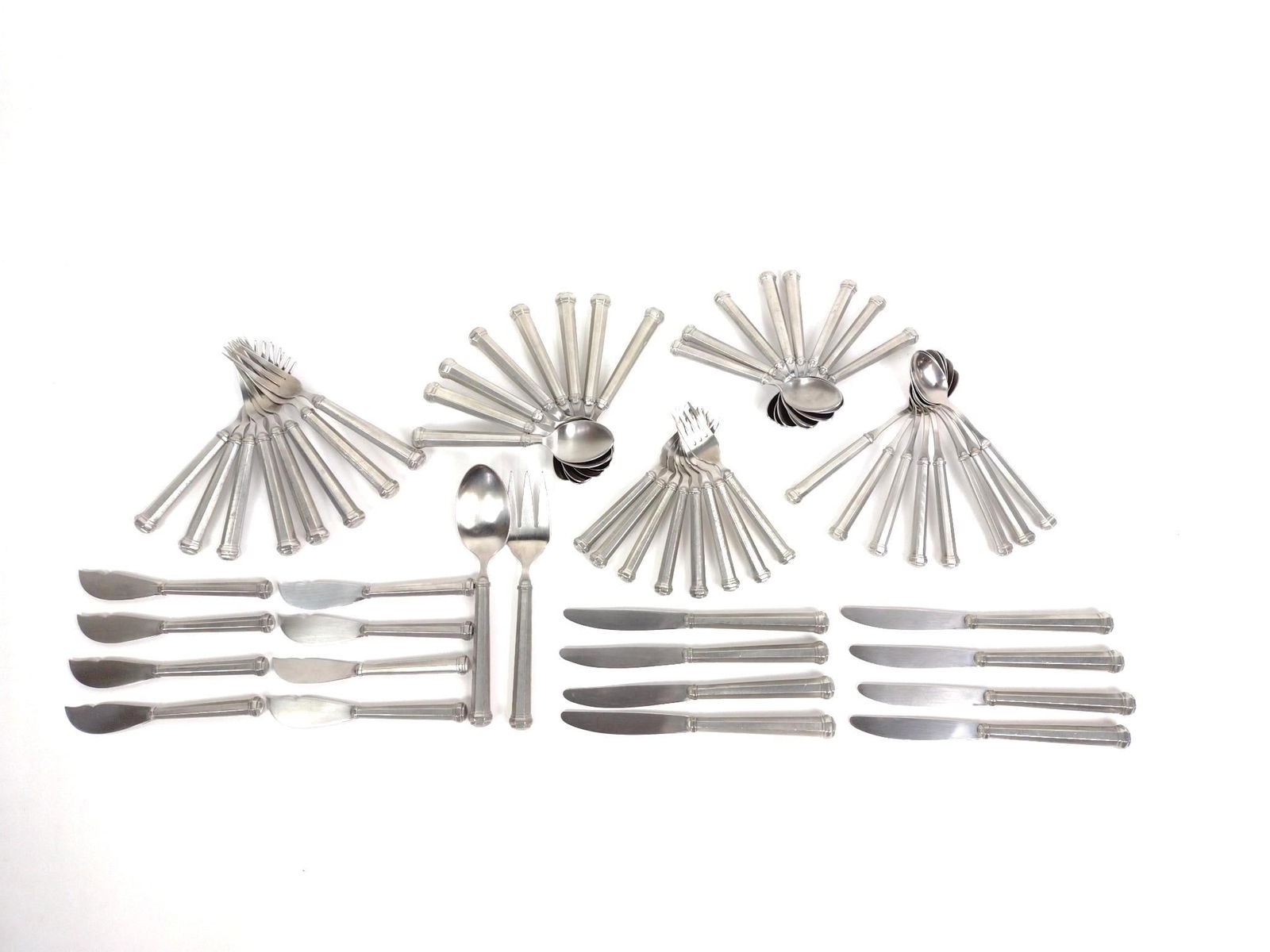 58 Pcs. Gorham Pewter Utensils (1 of 3)
