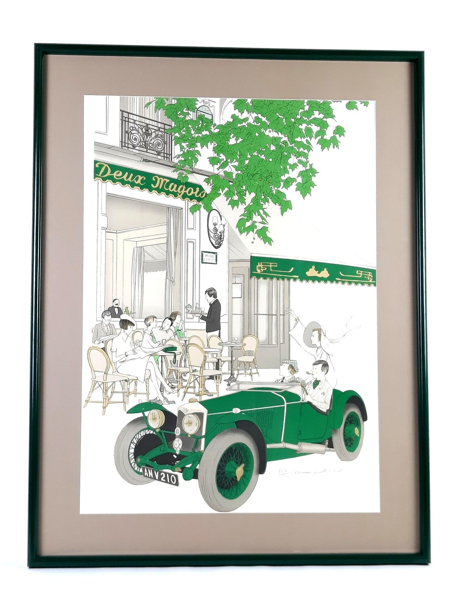 Denis Paul Noyer Deux Magots Ltd Ed Print (1 of 2)