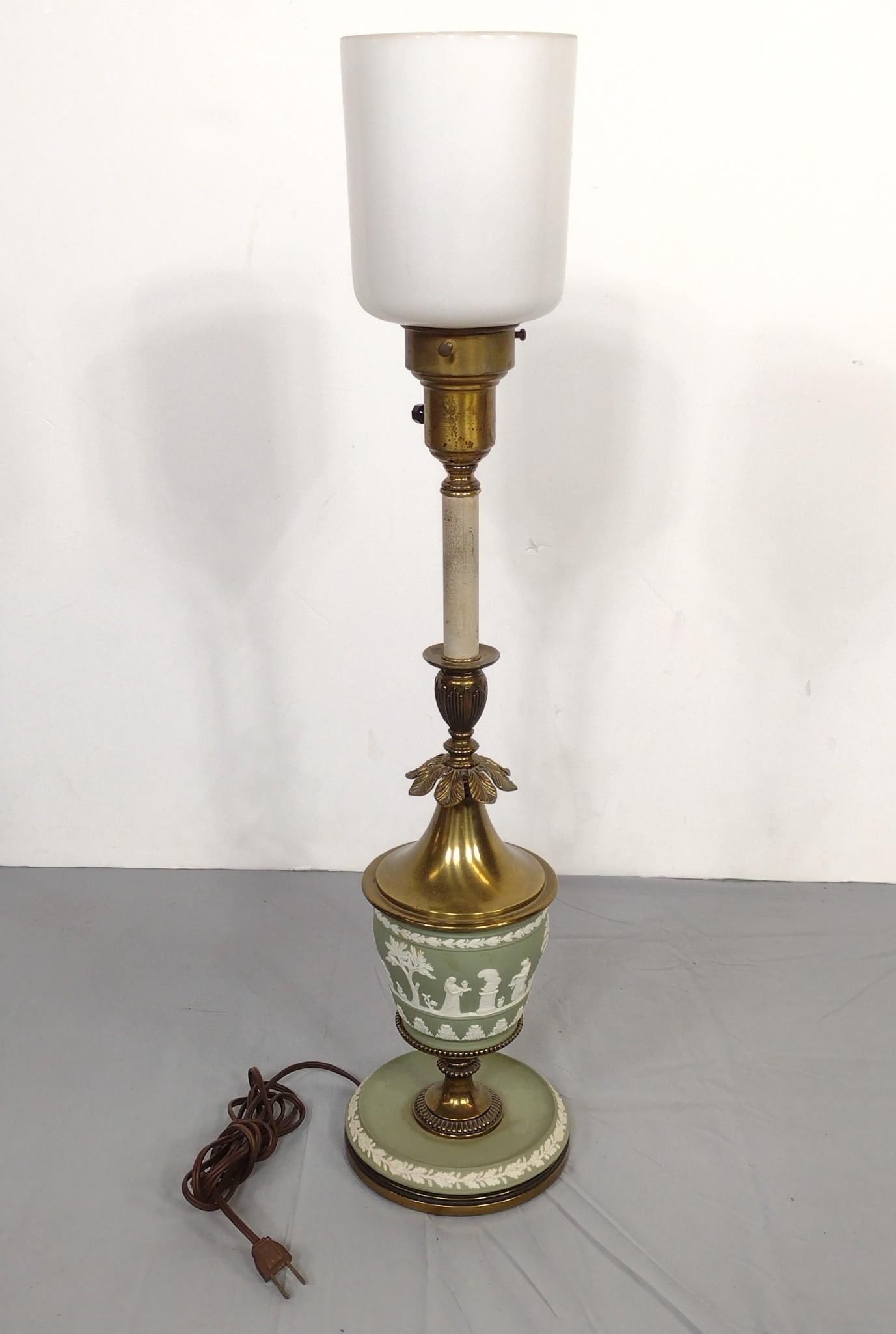 Attributed To Wedgwood Table Lamp (1 of 3)
