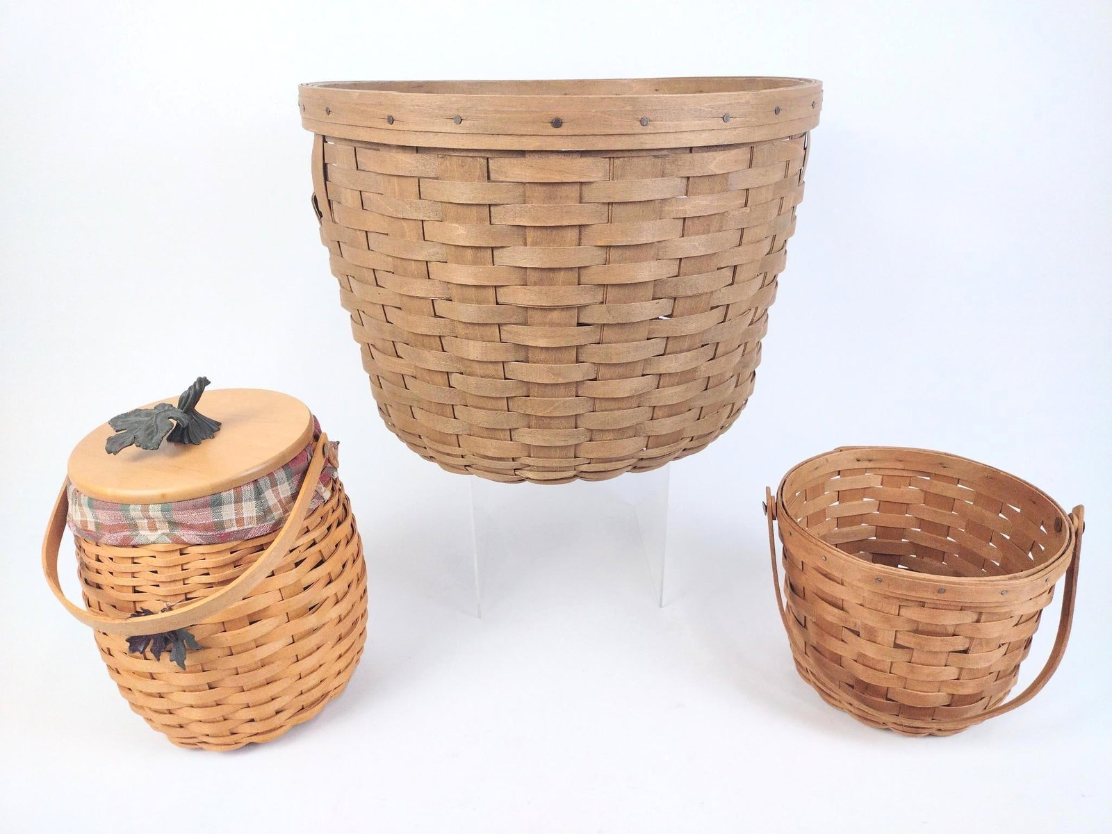 3 Longaberger Baskets incl Fall (1 of 4)