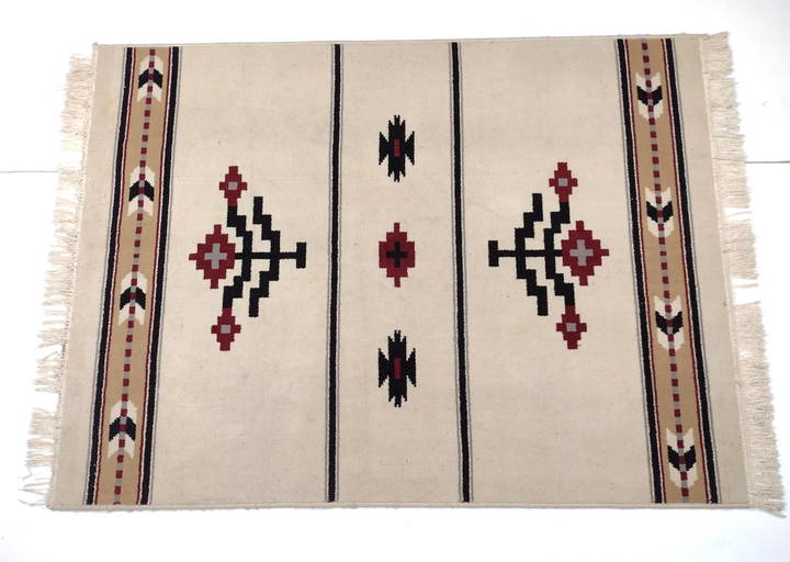 Geometric Tribal Area Rug