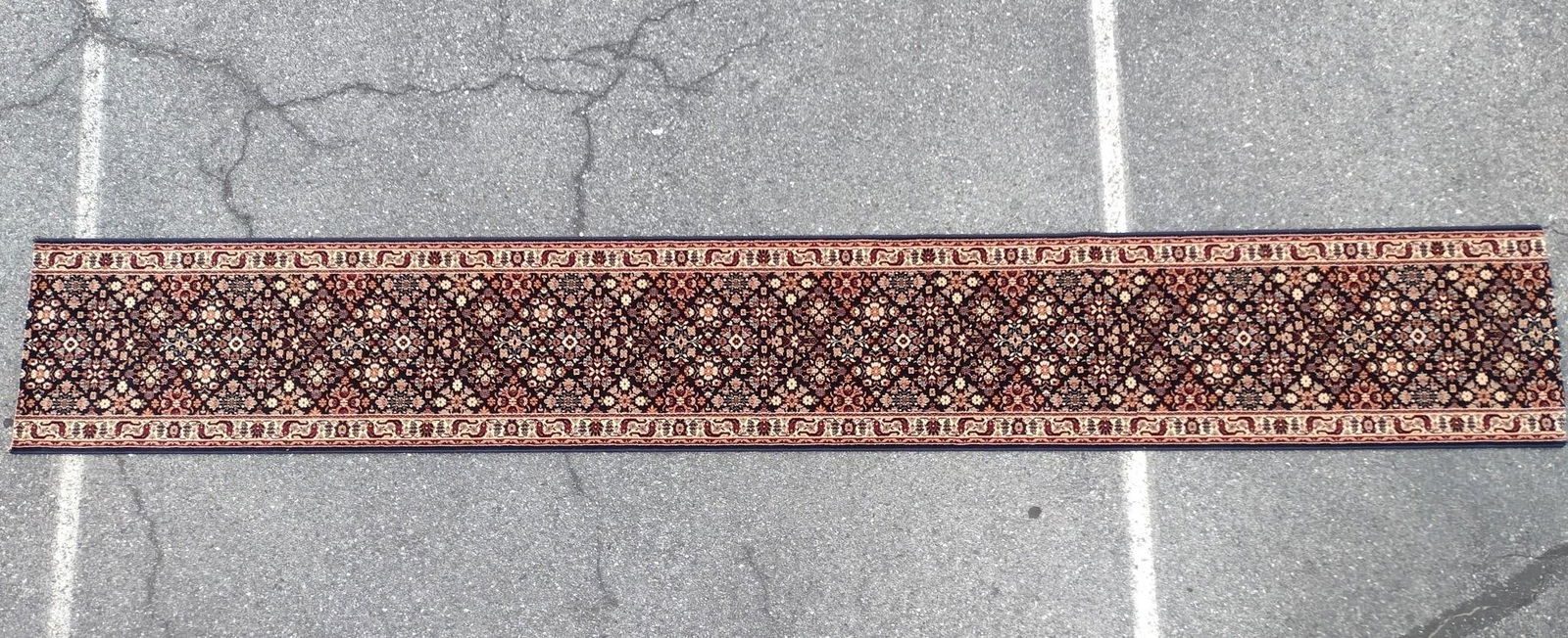 15' Wool Stairwell Runner Fragment (1 of 3)