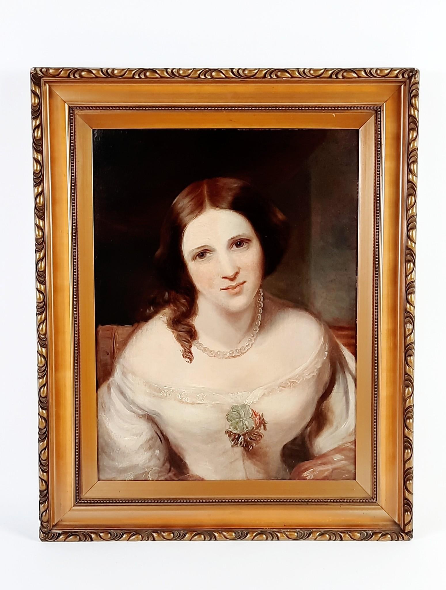 Portrait of a Woman Painting (1 of 2)