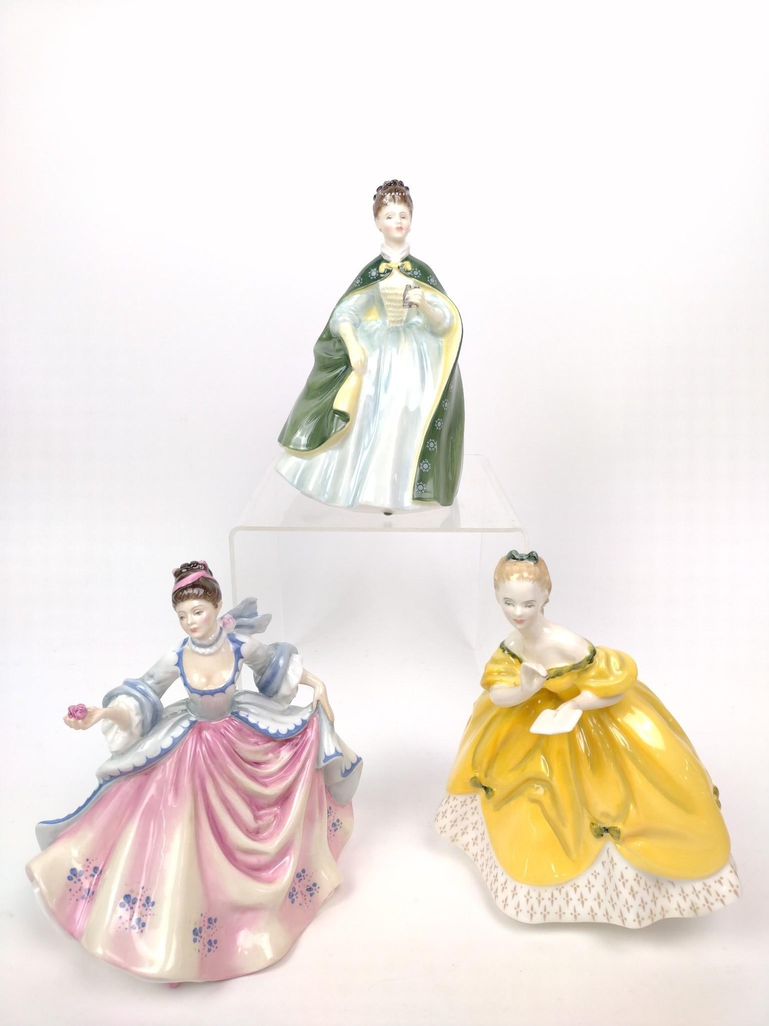 3 Royal Doulton Figurines Incl. The Last Waltz, Rebecca, And Premiere (1 of 7)