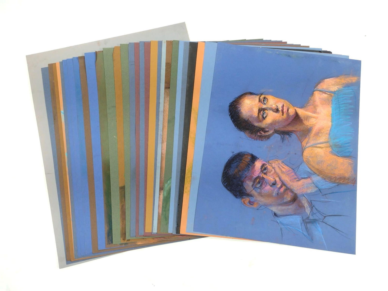 30 Karl Foster Portraits Pastels (1 of 16)