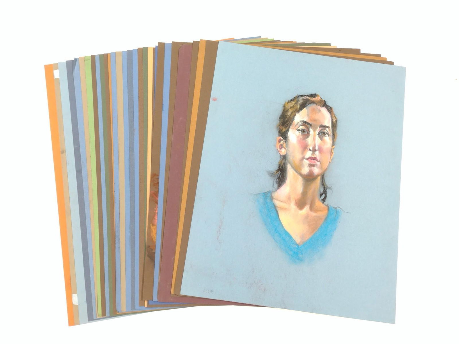 30 Karl Foster Portraits  Pastels (1 of 16)