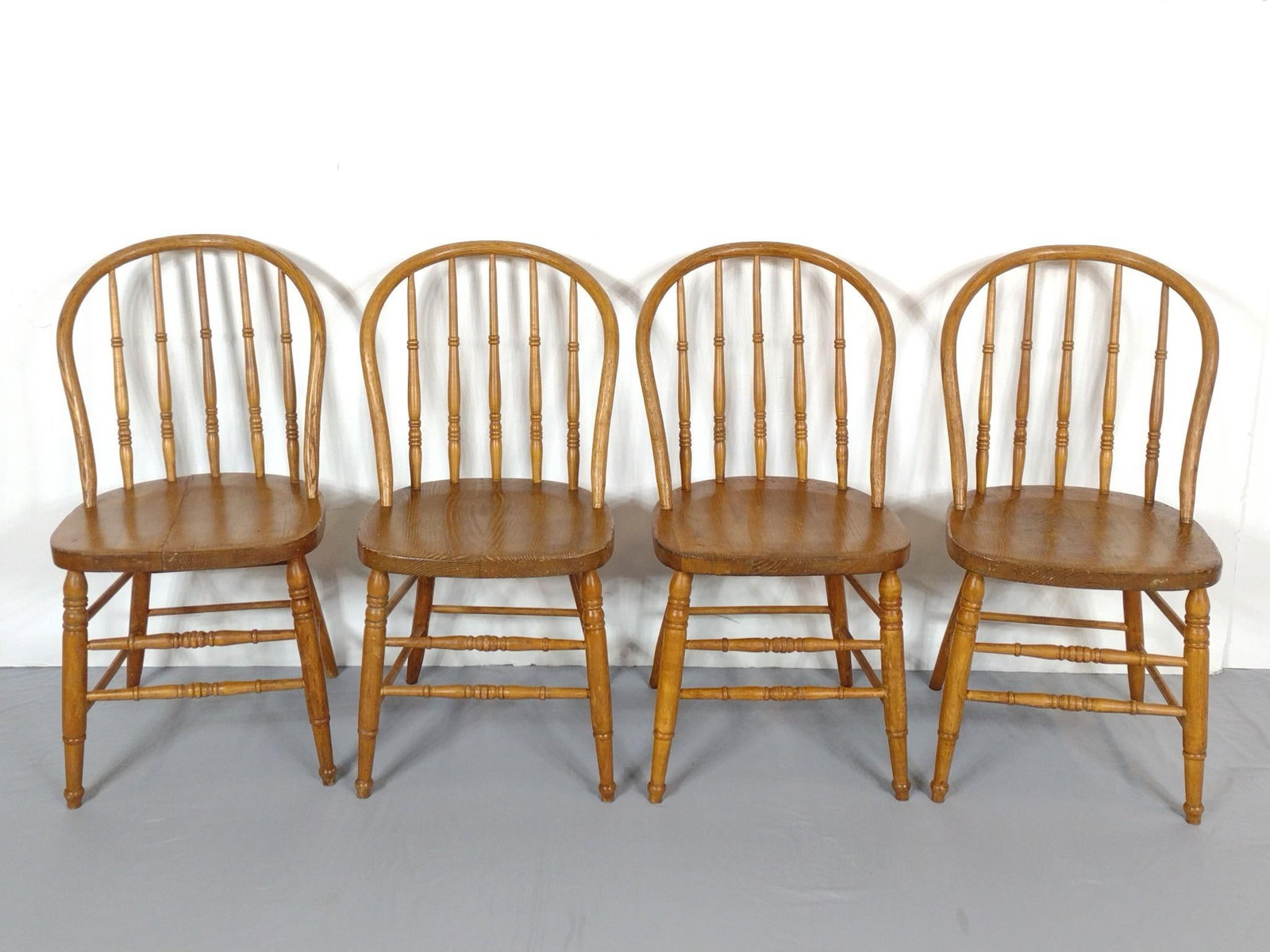 4 Plank Bottom Chairs (1 of 5)