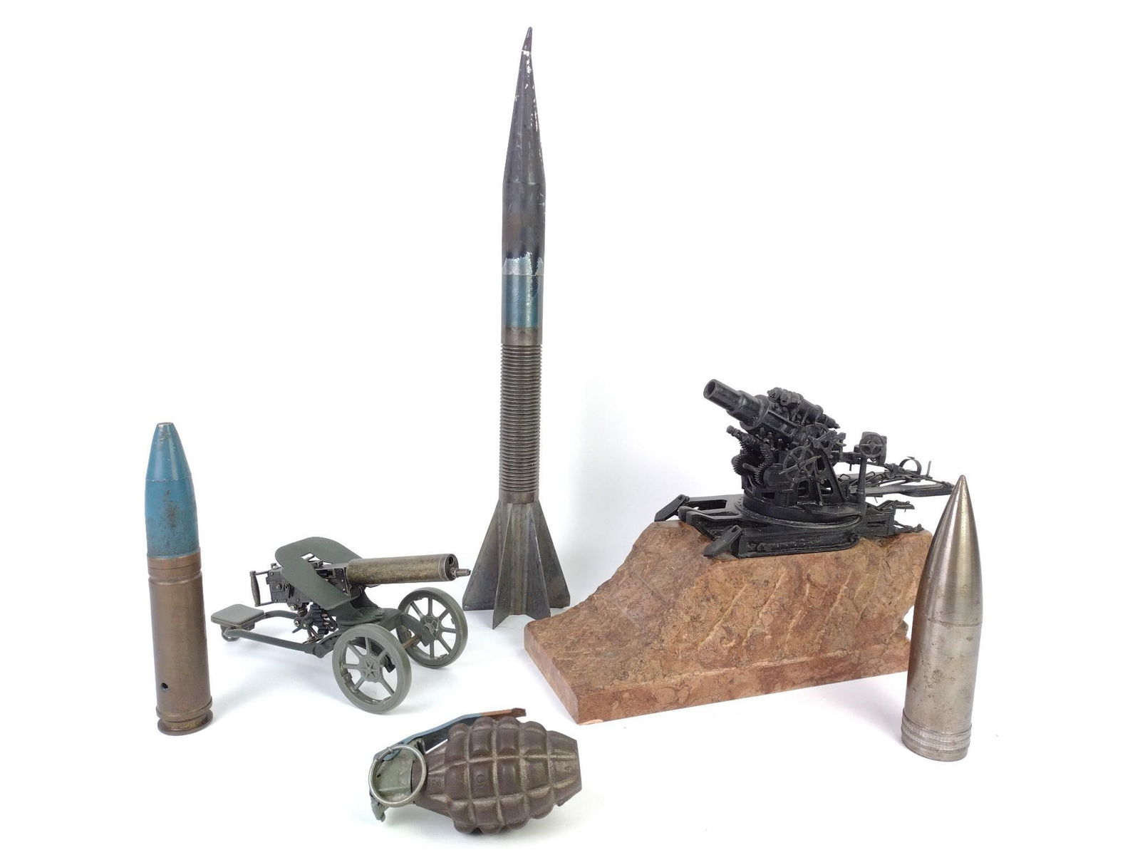 6 Military Collectables Incl Grenade (1 of 7)