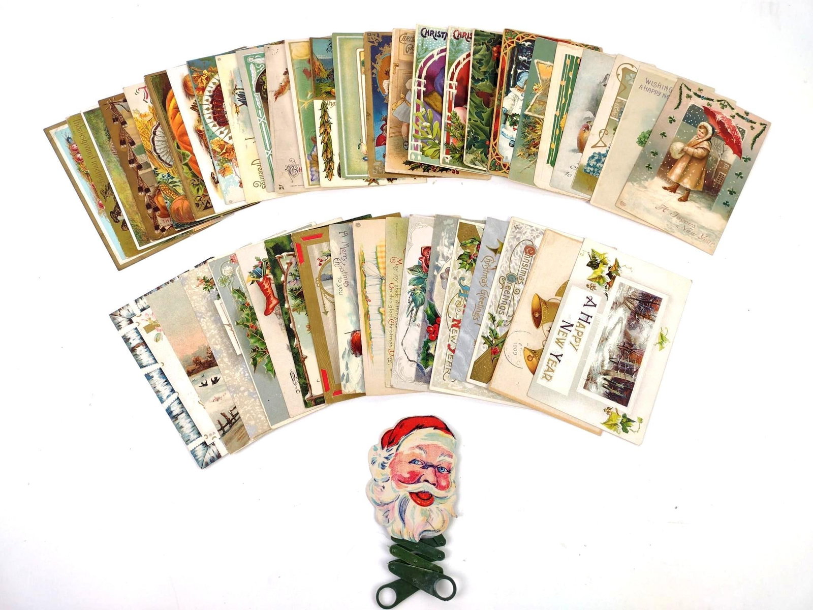 46 Vintage Post Cards Incl Thanksgiving (1 of 4)