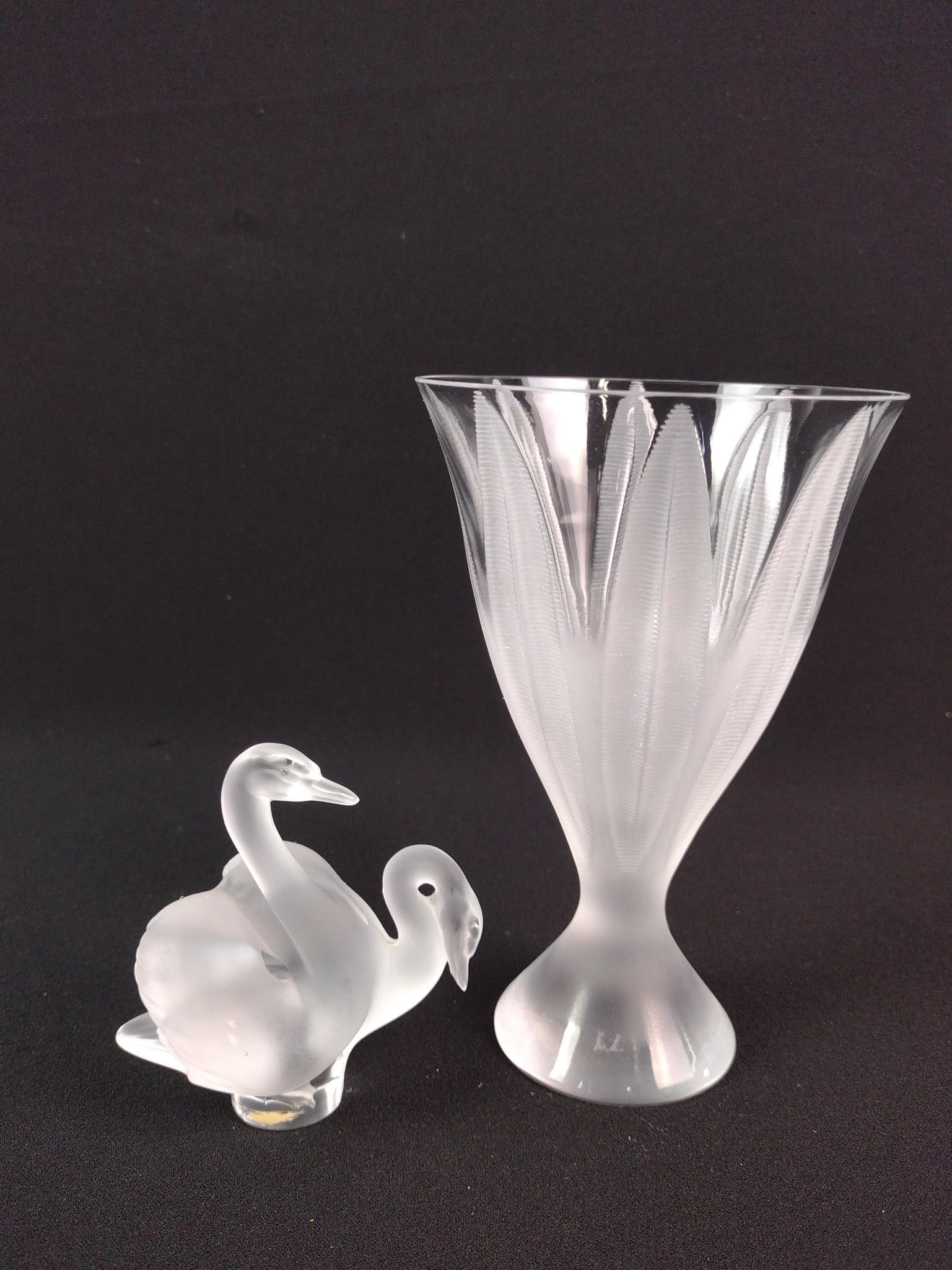 2 Pcs Lalique incl Hesperides and Geese (1 of 5)