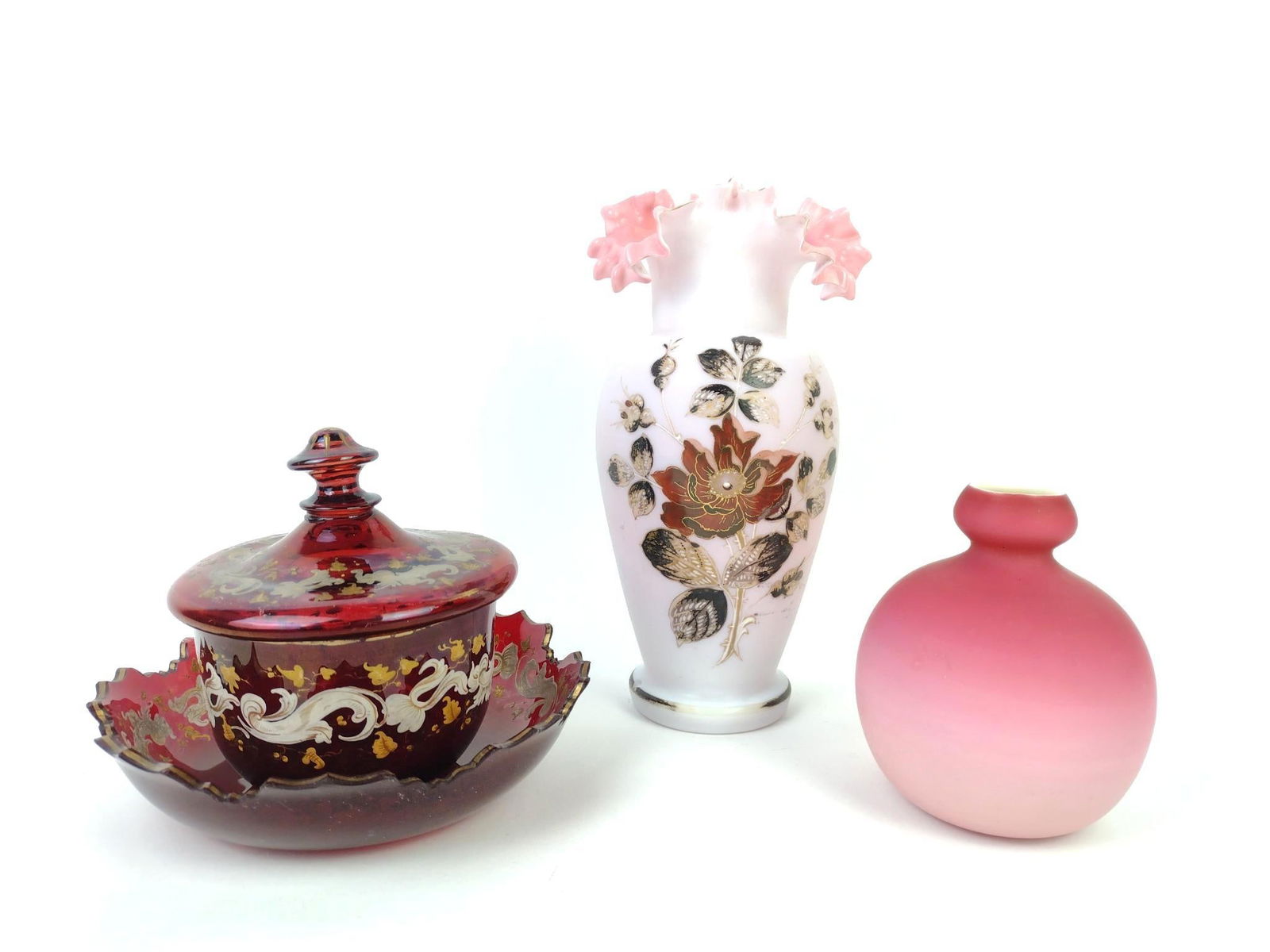 4 Pcs Glassware incl Bohemian (1 of 6)