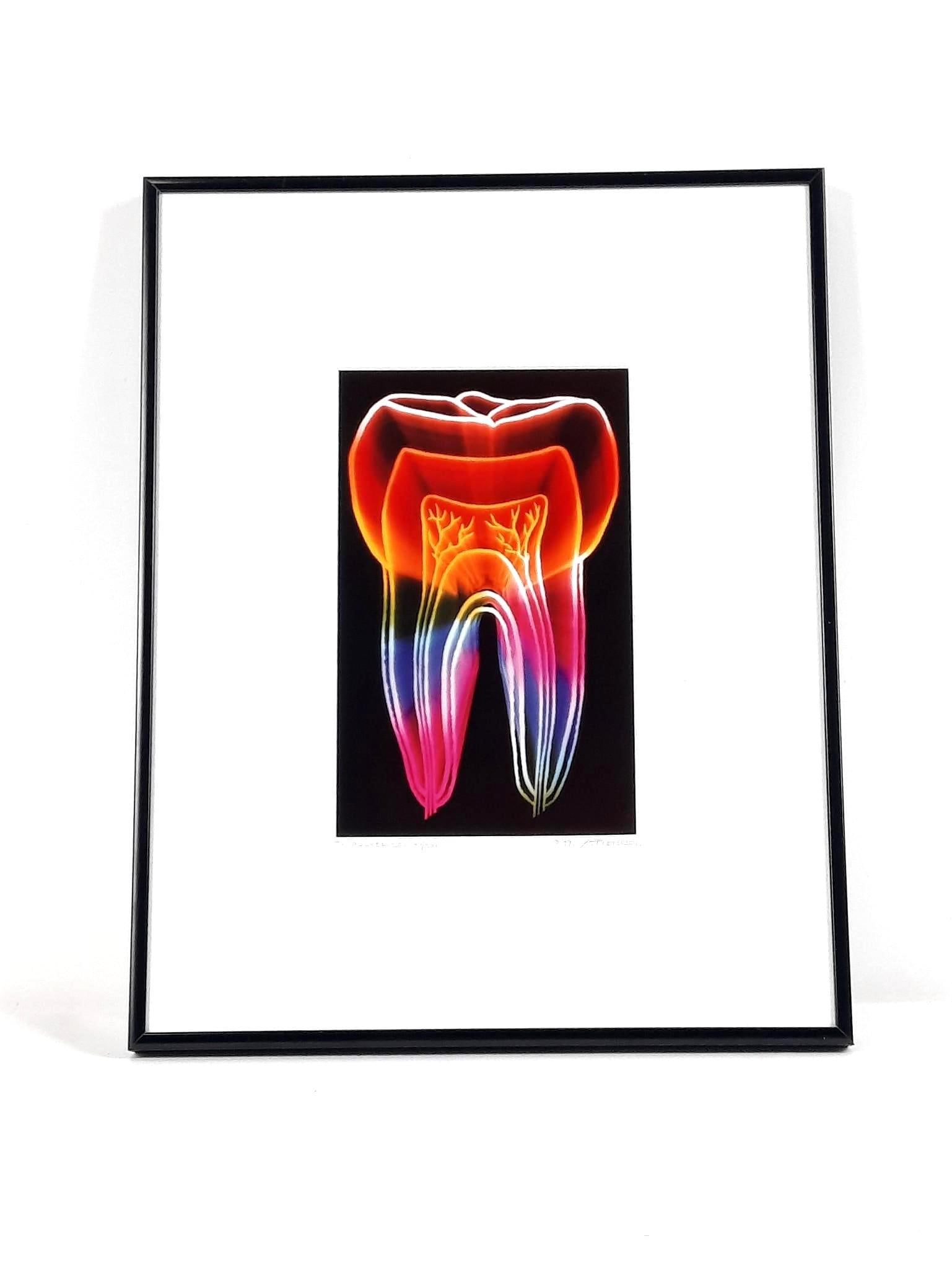 Alex Pietersen "To Pulverize" Enhanced Photograph: Edition number 44 / 200. Overall with frame 14-1/4" high x 11-1/4" wide. LR