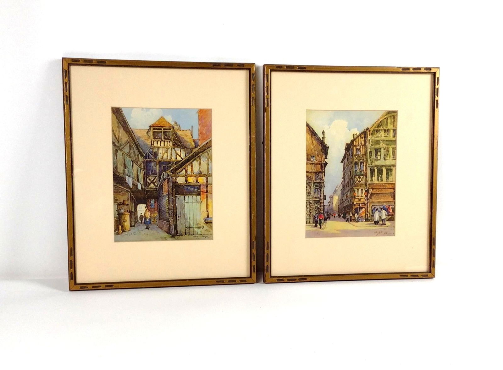 2 George H Brownie Street Scene Prints (1 of 9)
