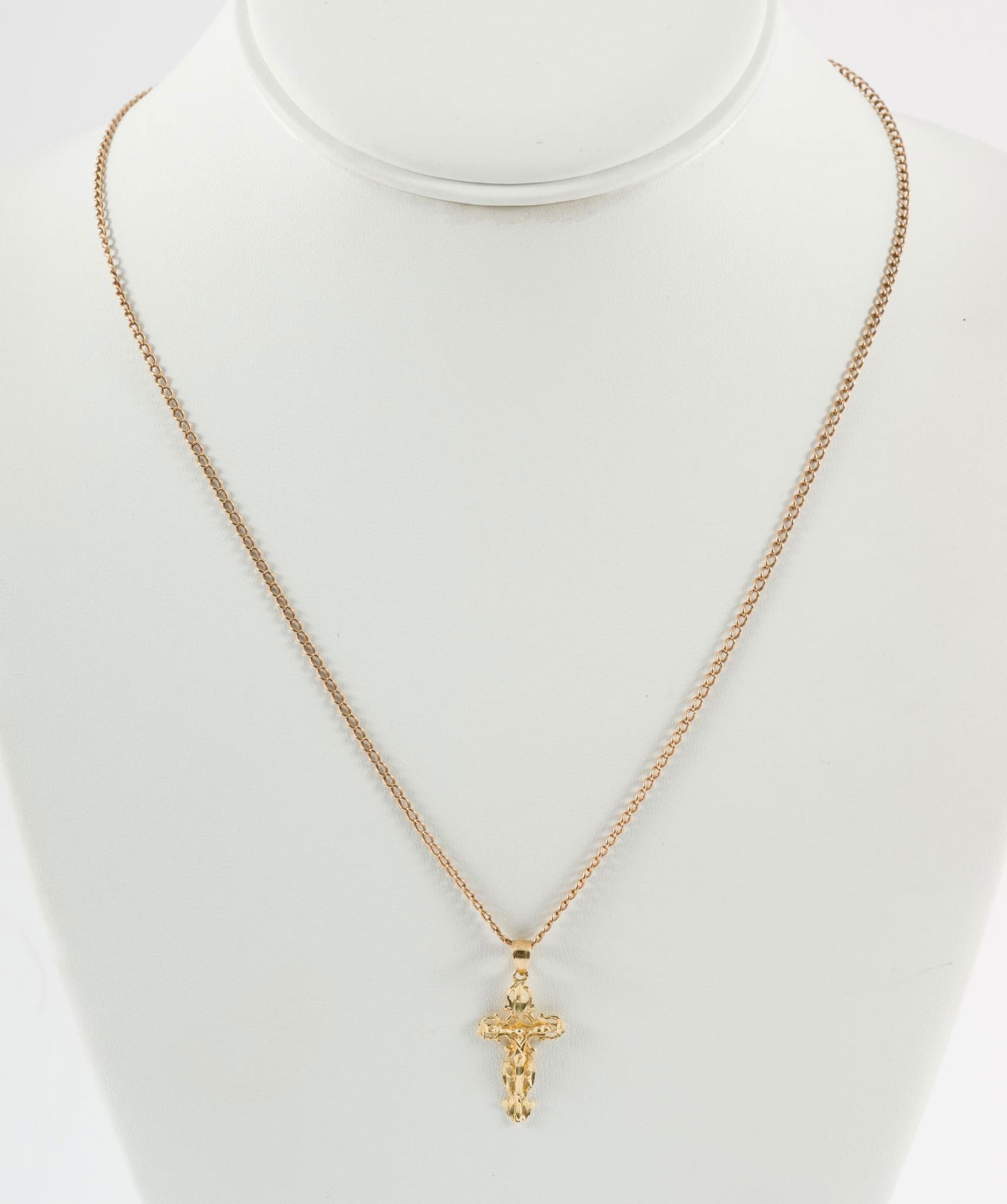 14k Gold Cross Necklace (1 of 4)