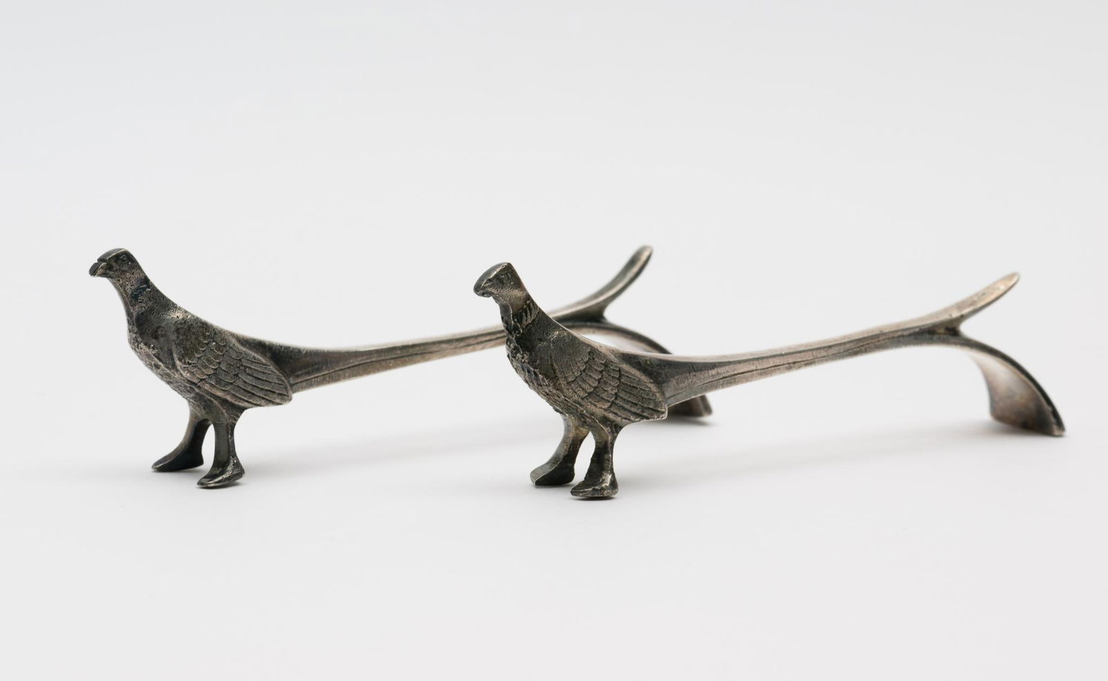 Pair Of Silverplate Peasant Knife Rests (1 of 2)