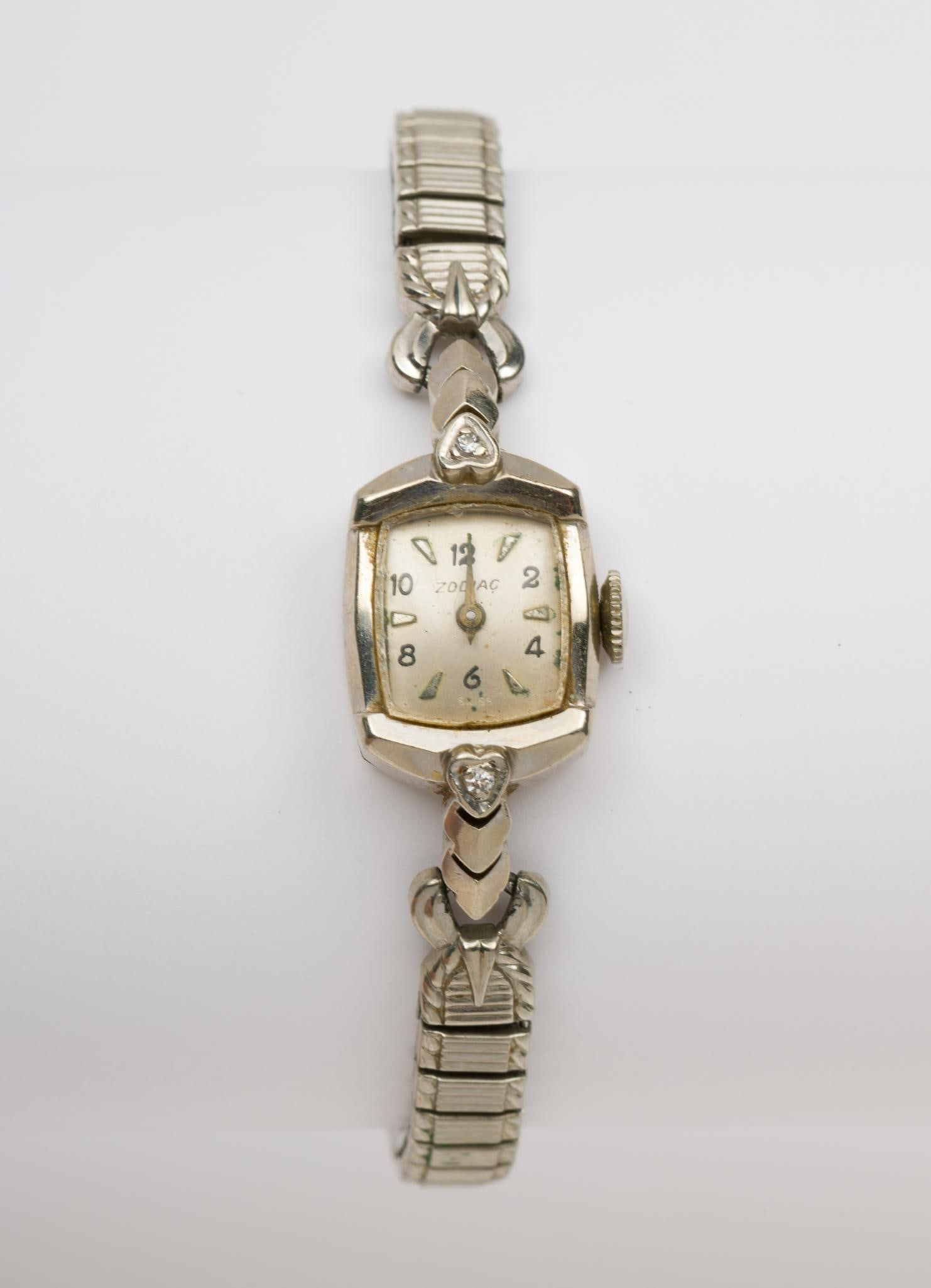 14k Zodiac Ladies' Wrist Watch (1 of 5)