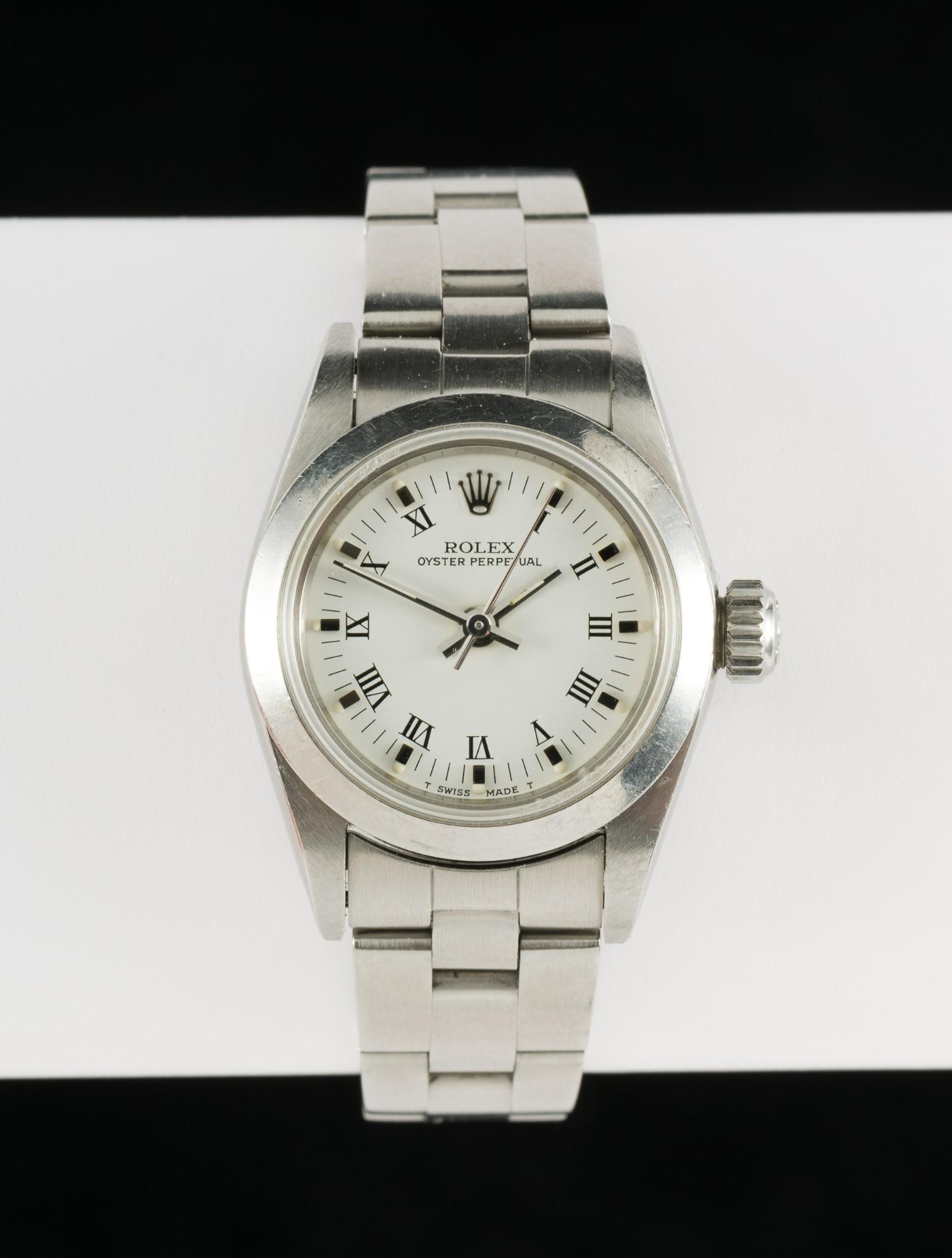 Rolex Model 67180 Oyster Perpetual Woman's Watch (1 of 10)