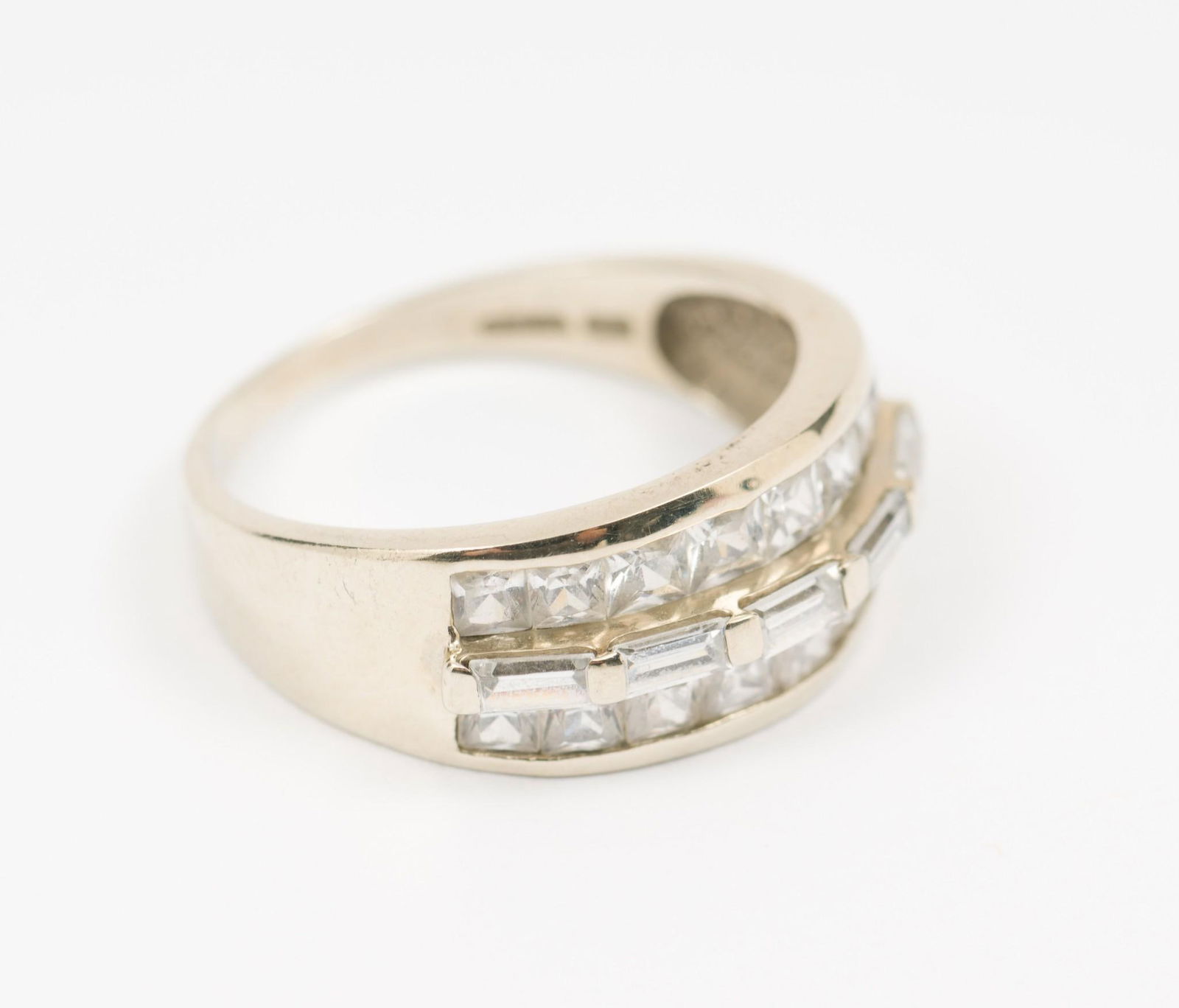 10K Gold CZ Ring (1 of 2)