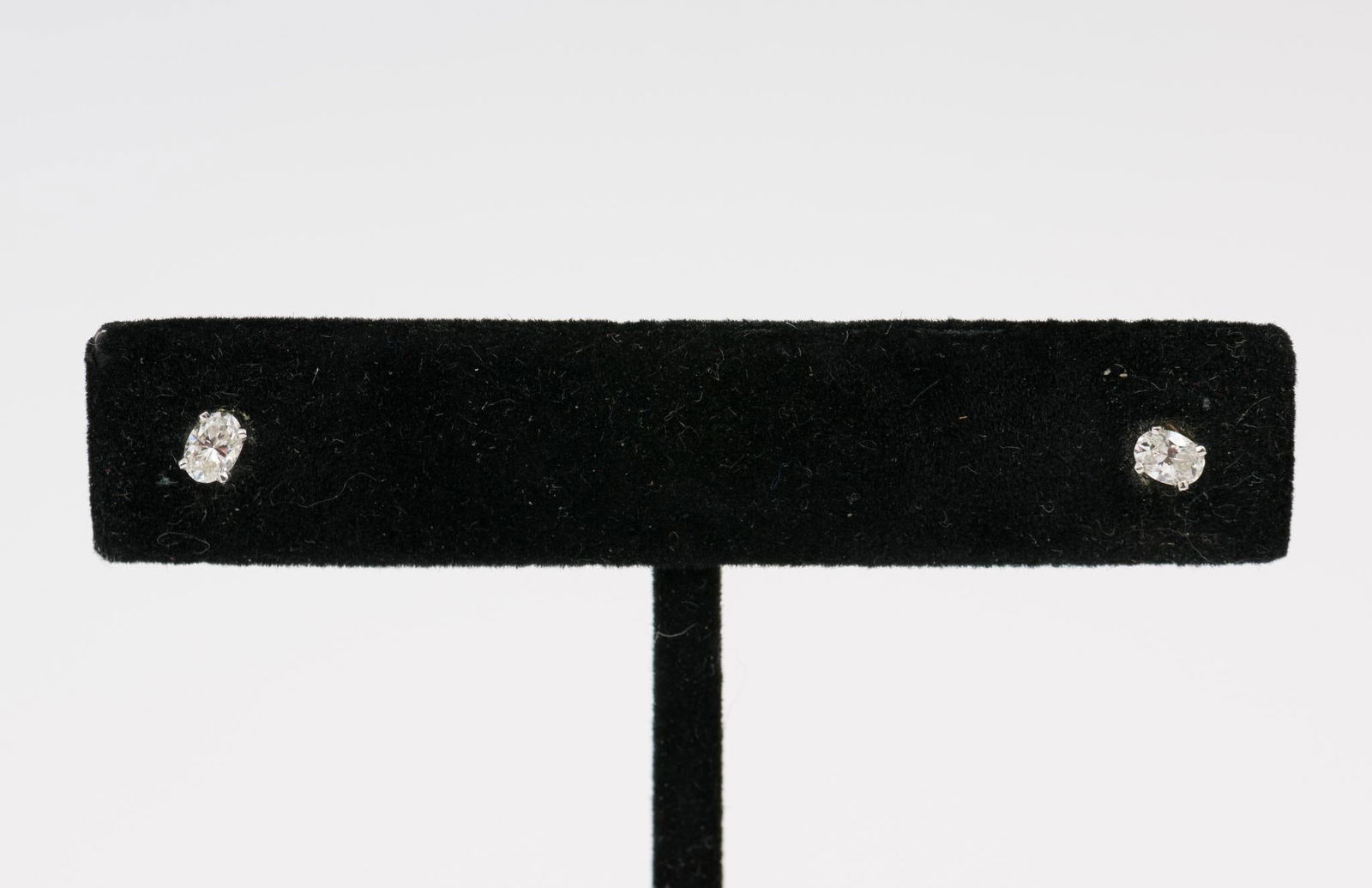 14k White Gold & Diamond Earrings (1 of 3)