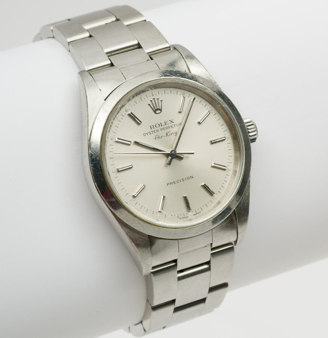 Rolex Model 14000 Stainless Steel Air King Box and Papers (1 of 9)