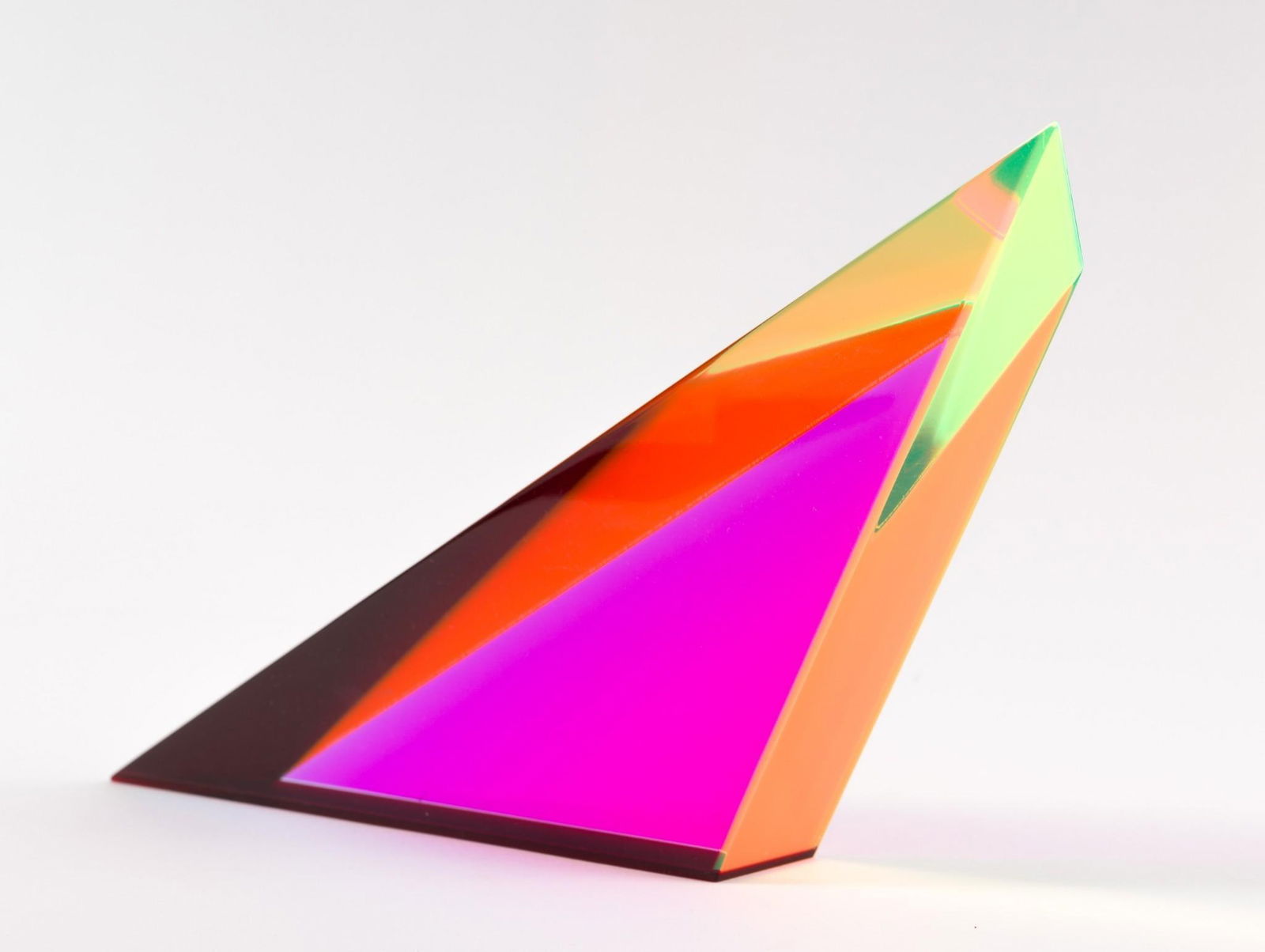 Vasa Mihich (1933-Present Yugoslavia/America) Triangular Shape II Sculpture (1 of 3)