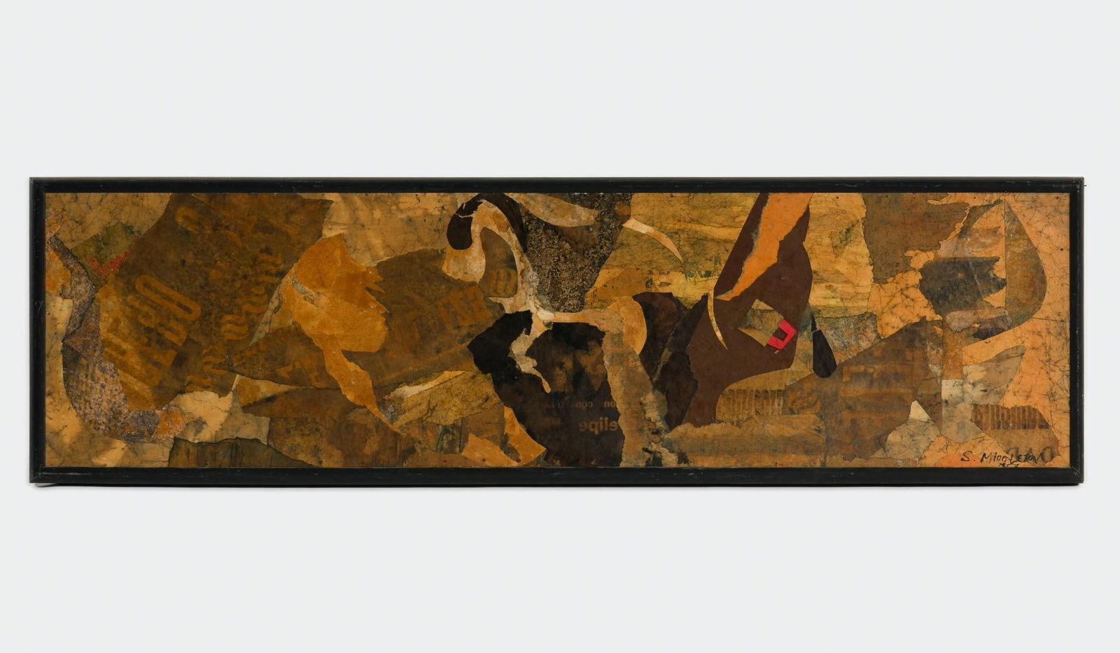 Sam Middleton (American/Dutch 1927-2015) Collage #85 (1 of 4)