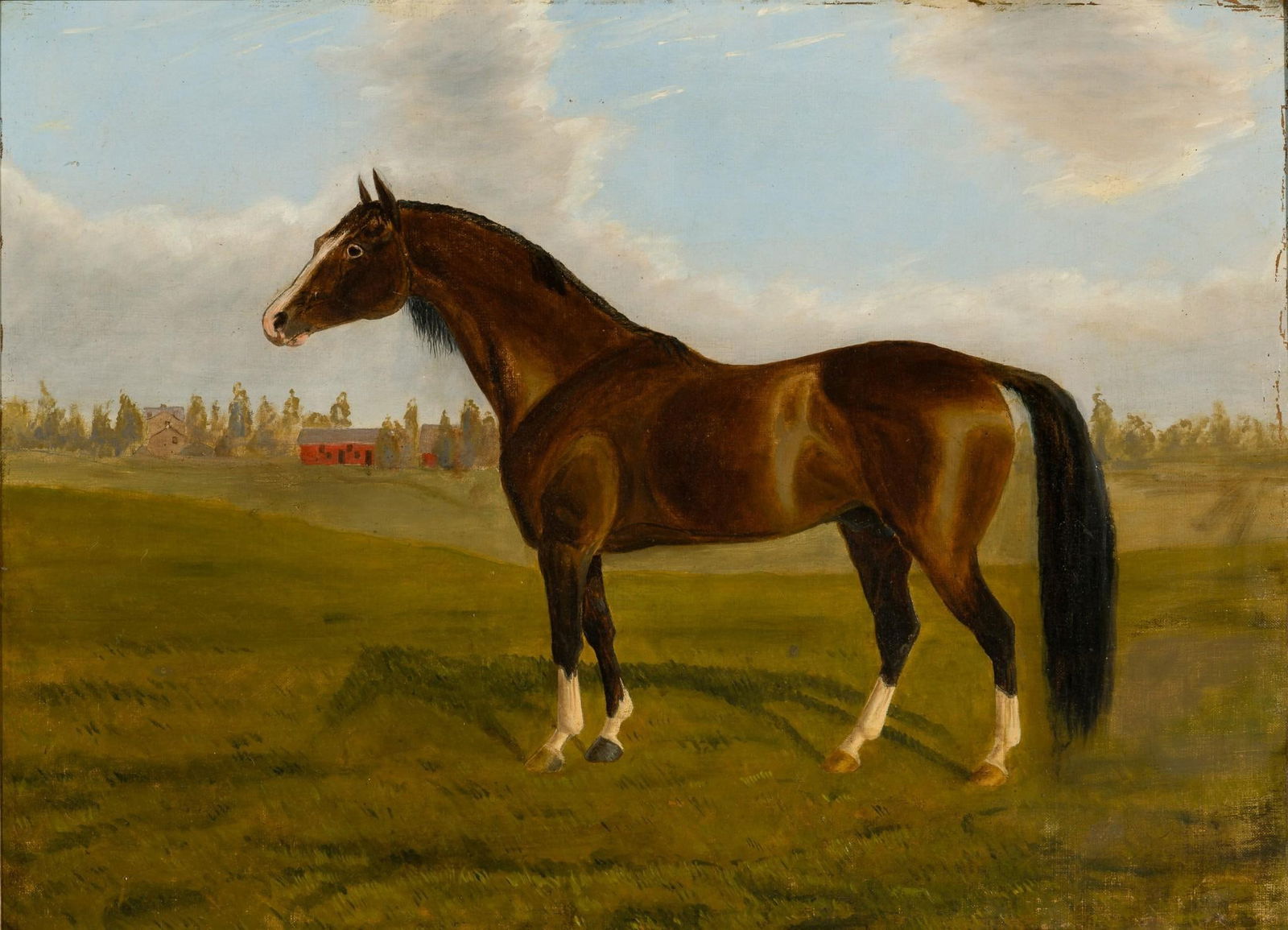 American School Horse Painting (1 of 3)